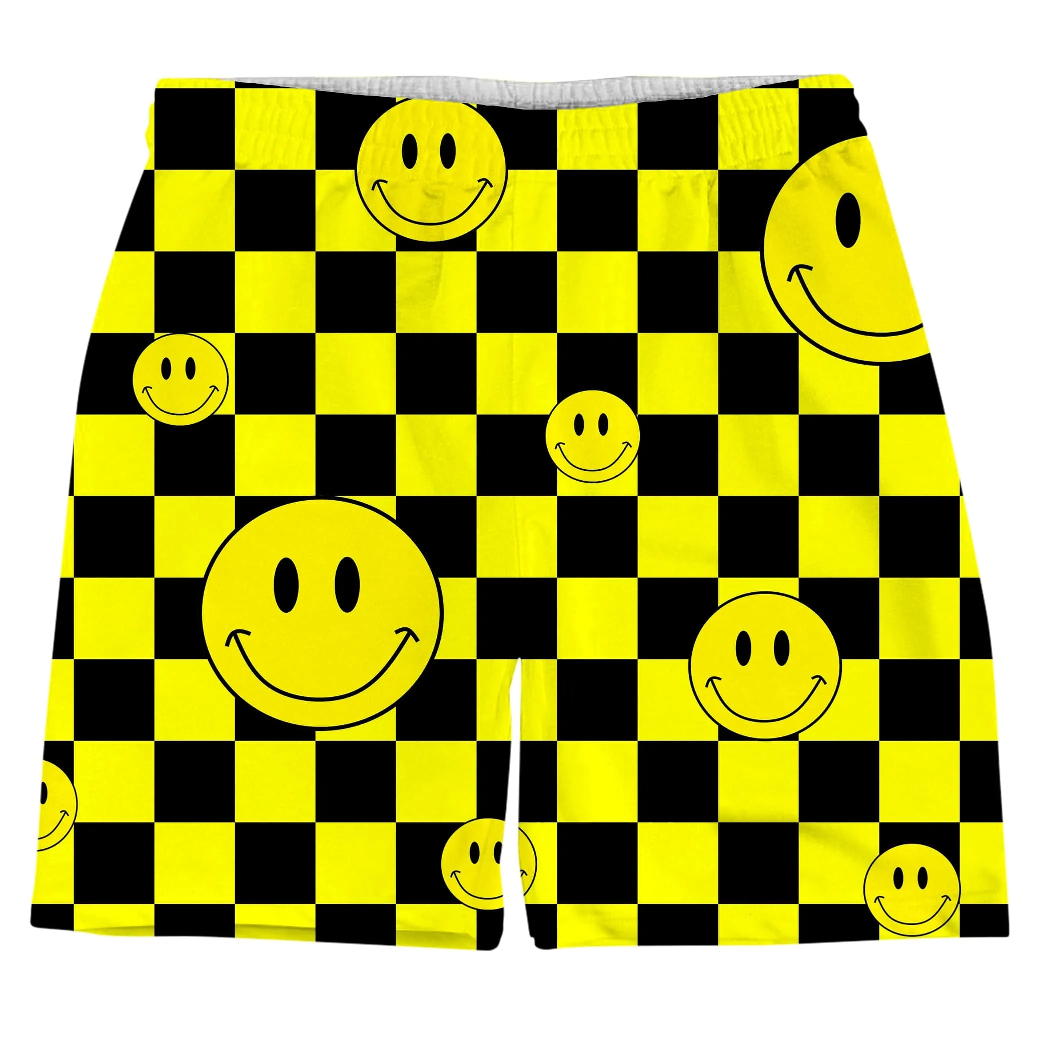 Smile Checkerboard T-Shirt and Shorts Combo sold by iEDM product image thumbnail 3