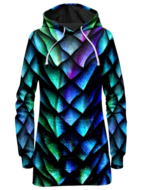 Dosed Dragon Scale Hoodie Dress sold by iEDM