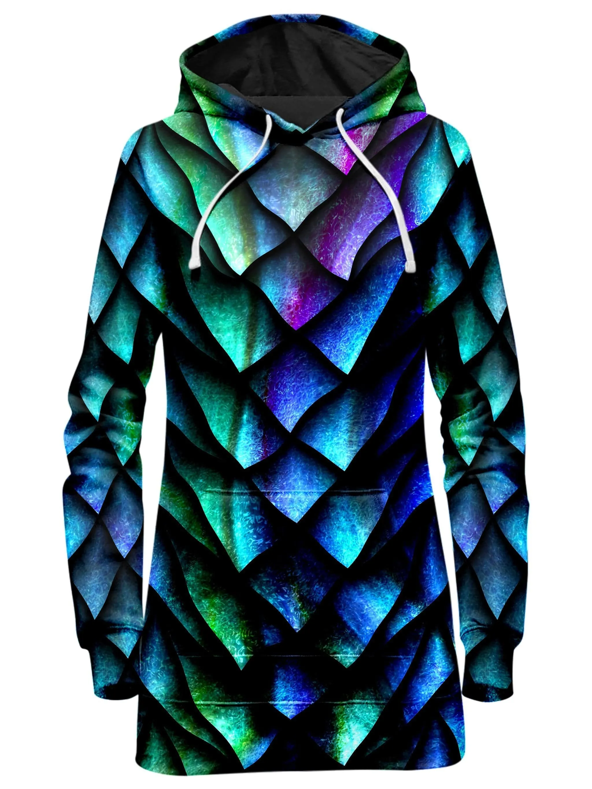 Dosed Dragon Scale Hoodie Dress sold by iEDM