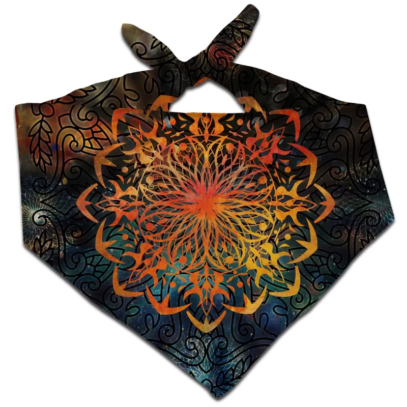 Fire Ornament Bandana sold by iEDM