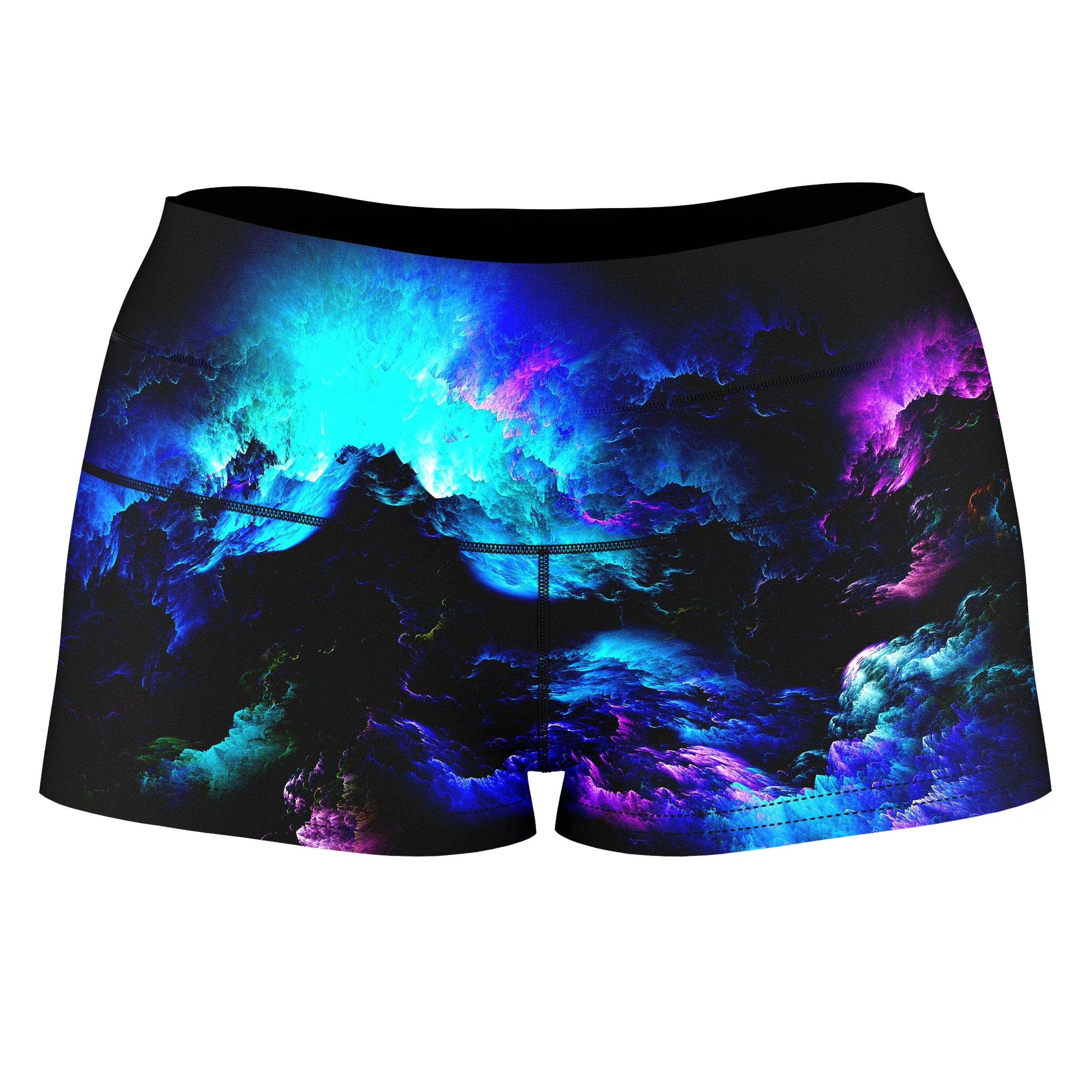 Dream Waves Rave Bra and High Waist Booty Shorts Combo sold by iEDM product image thumbnail 3