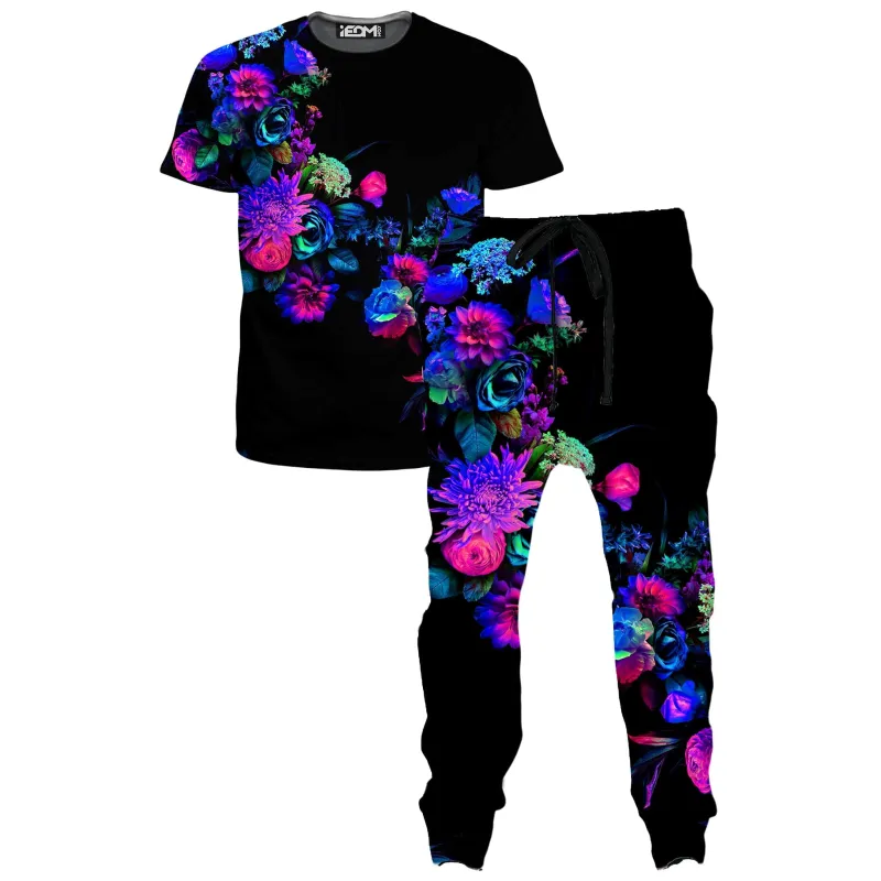Darkest Bloom T-Shirt and Joggers Combo made by iEDM