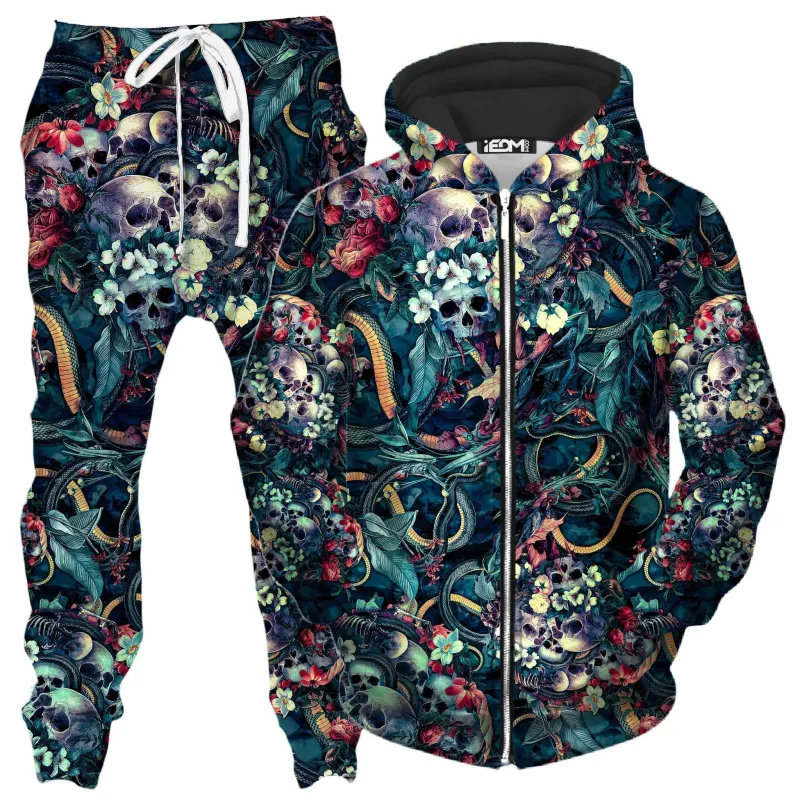 Endless Soul Zip-Up Hoodie and Joggers Combo sold by iEDM