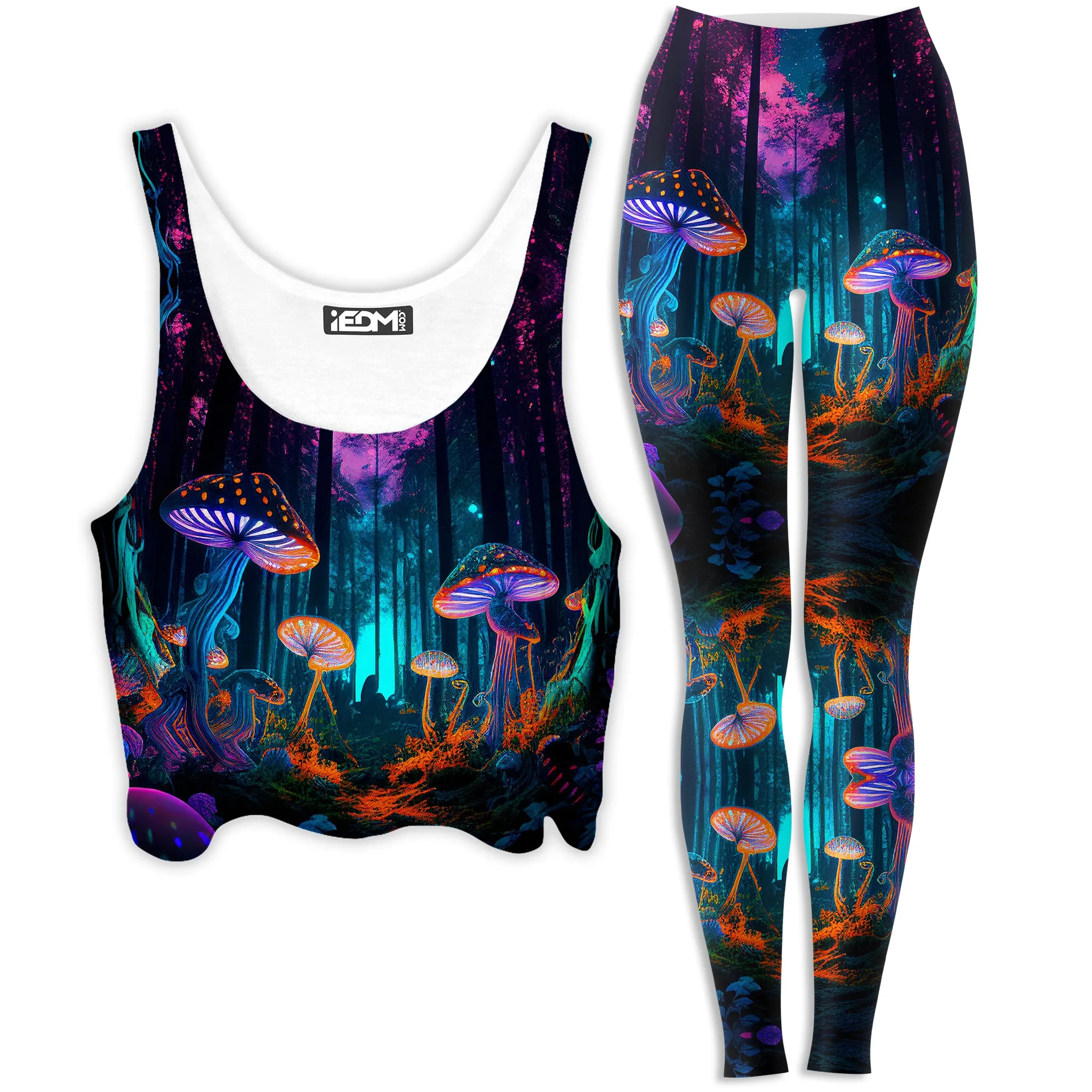Natures Medicine Crop Top and Leggings Combo sold by iEDM