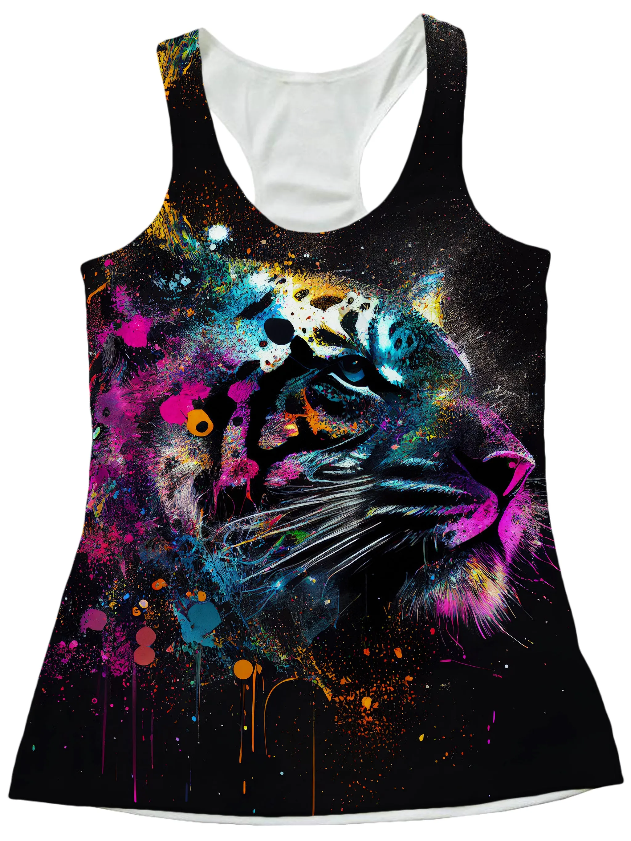Galactic Tiger Women's Tank sold by iEDM product image thumbnail 2