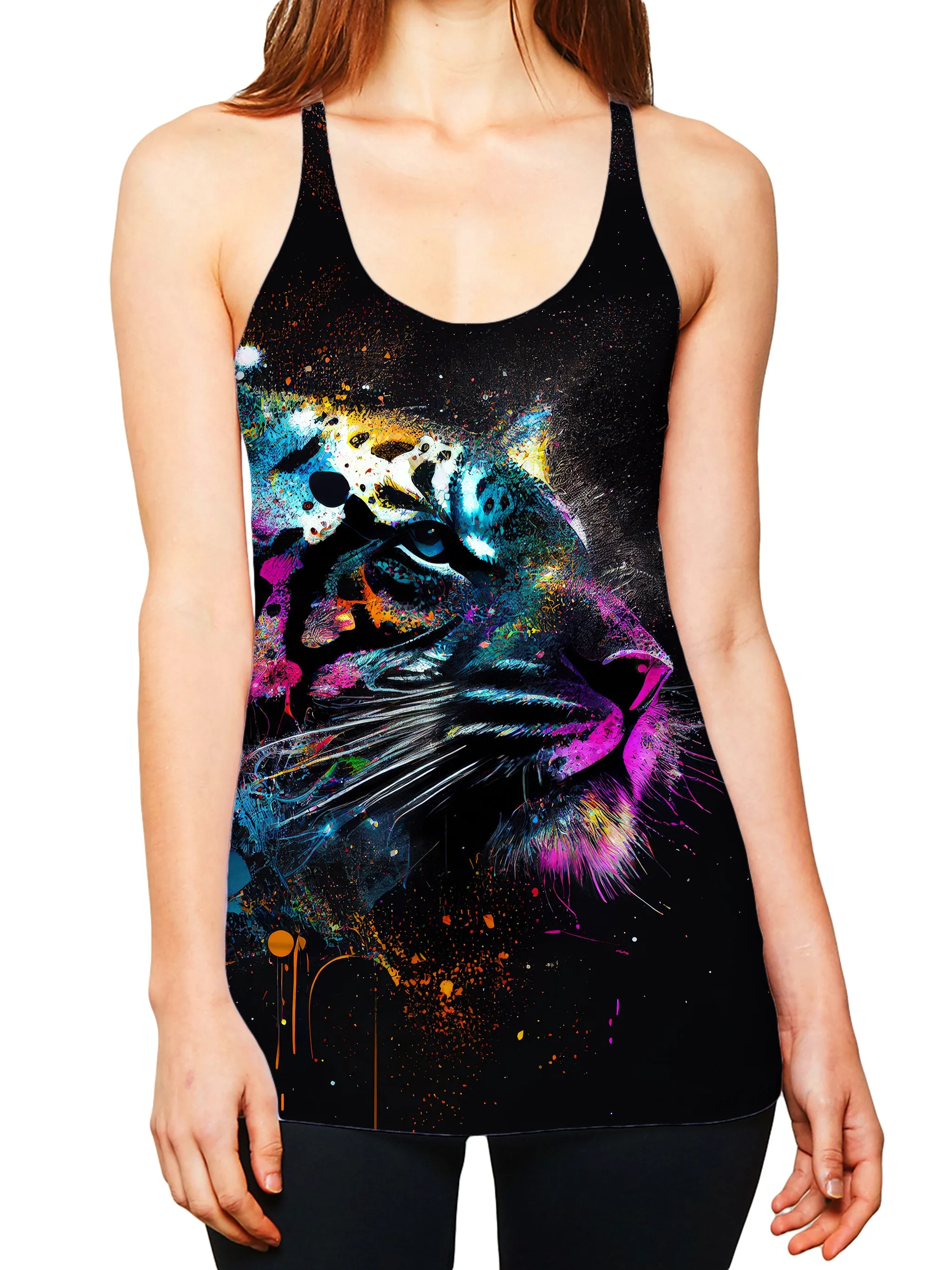 Galactic Tiger Women's Tank sold by iEDM