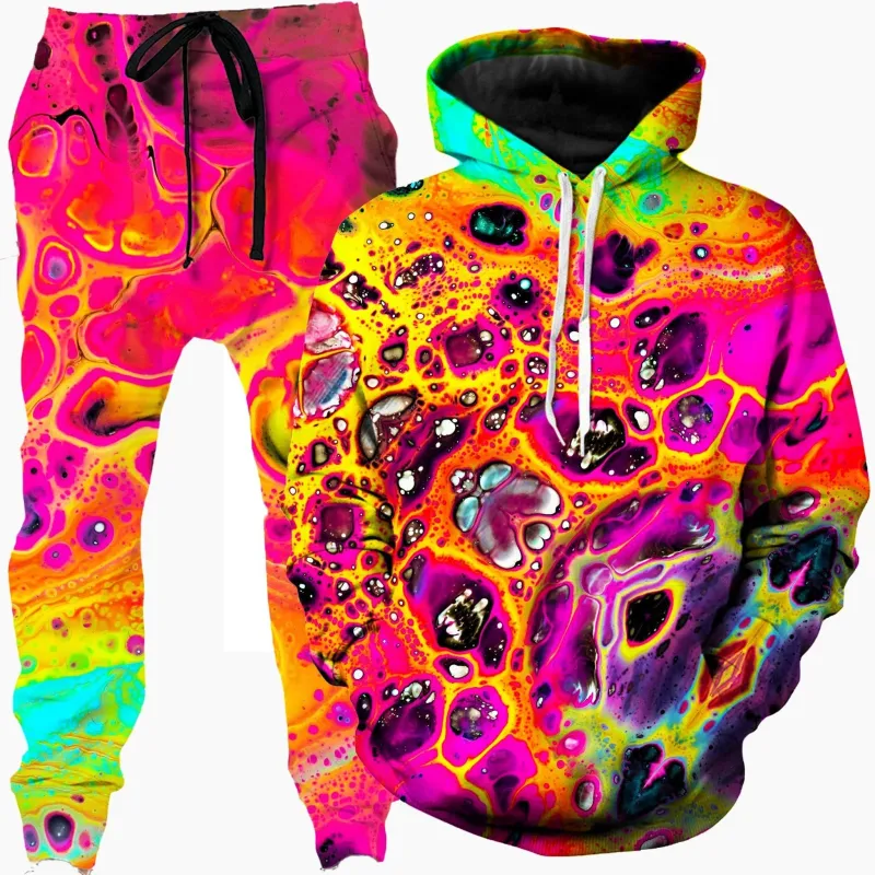 Lava Trip Hoodie and Joggers Combo made by iEDM