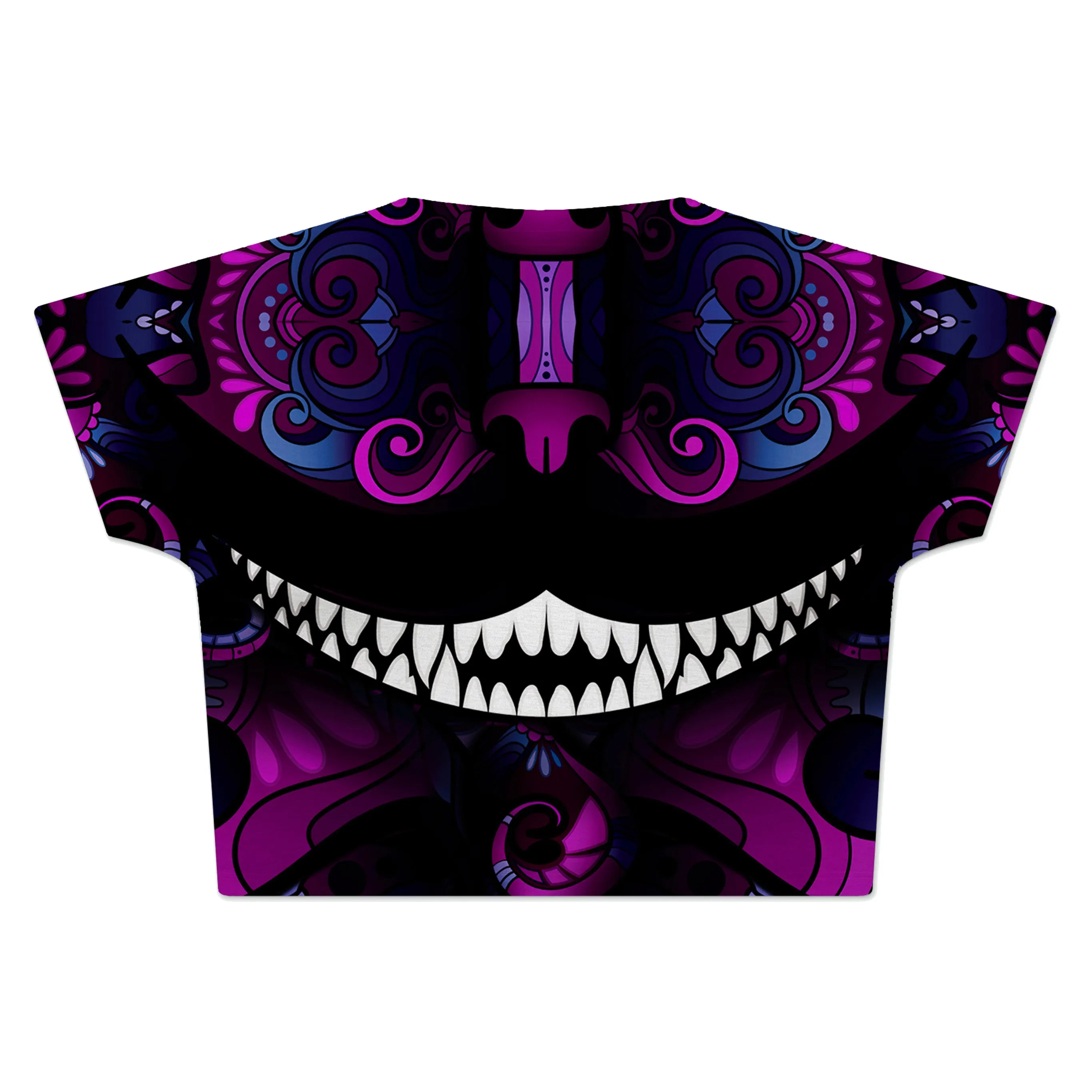 Down The Rabbit Hole Crop Tee sold by iEDM product image thumbnail 2