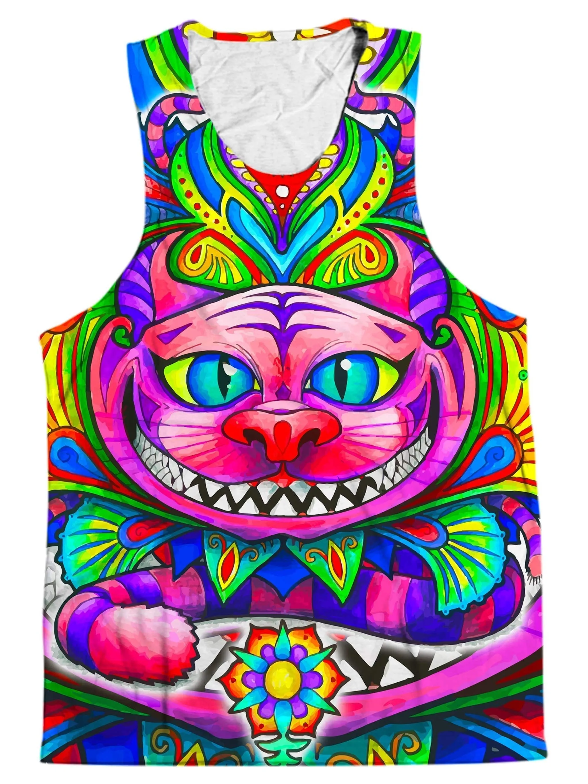 Cheshire Cat Men's Tank and Shorts Combo sold by iEDM product image thumbnail 2