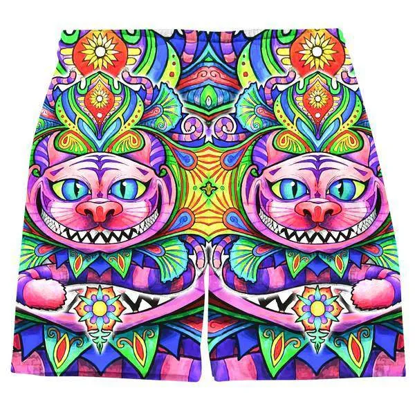 Cheshire Cat Men's Tank and Shorts Combo sold by iEDM product image thumbnail 3