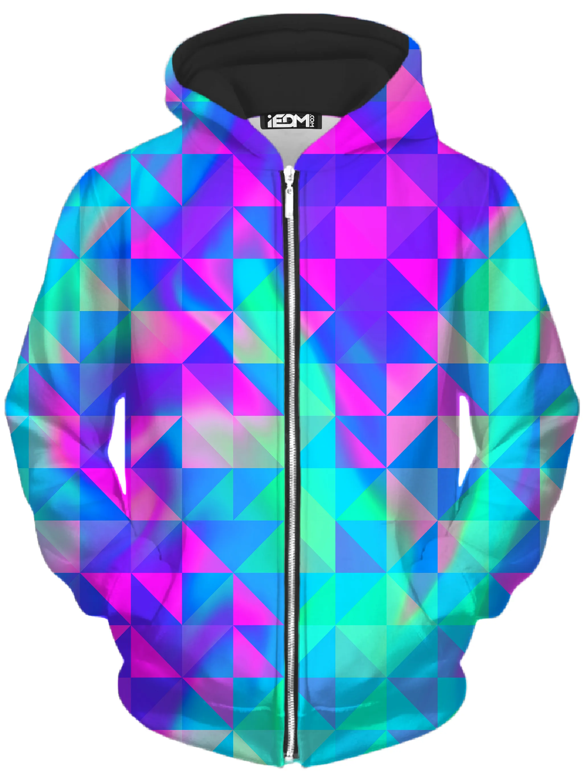 Raspberry Iced Tea Zip-Up Hoodie and Joggers Combo sold by iEDM product image thumbnail 2