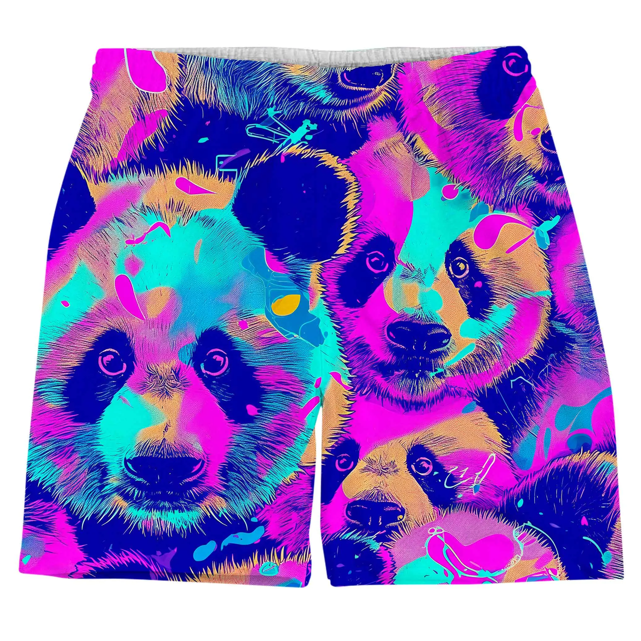 Panda Melt T-Shirt and Shorts with Bucket Hat Combo sold by iEDM product image thumbnail 3