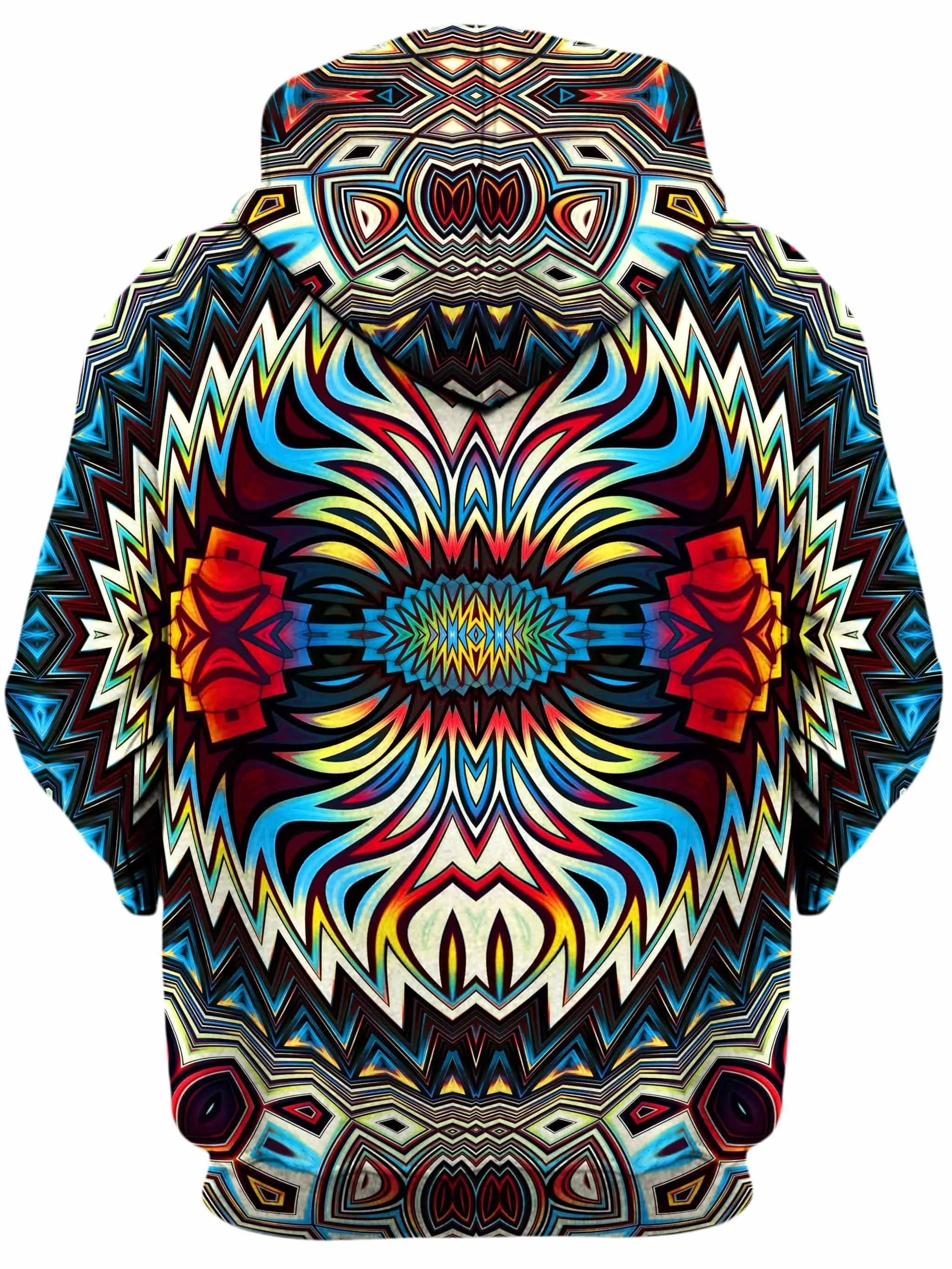 Fire for the Tribe Unisex Zip-Up Hoodie sold by iEDM product image thumbnail 2