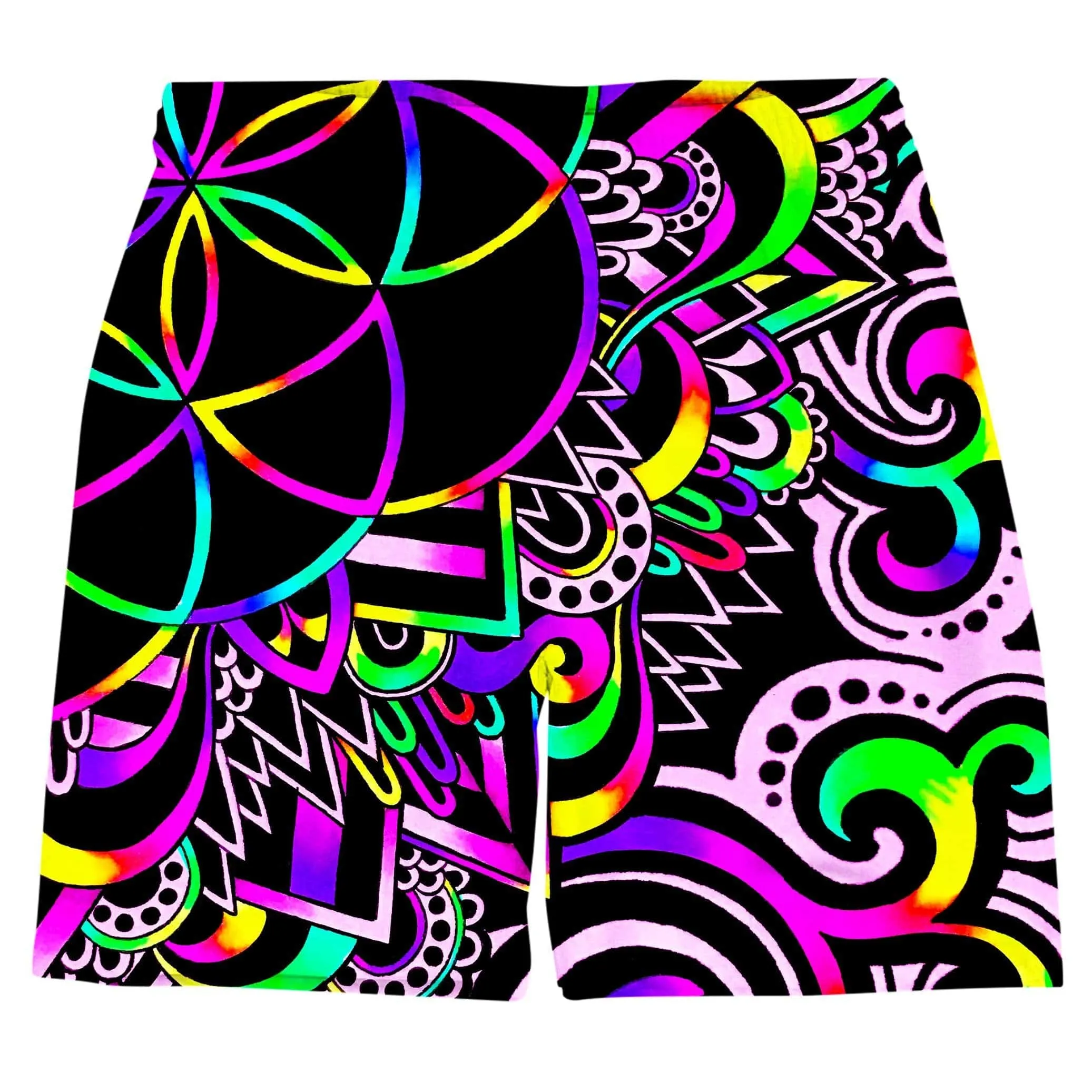 White Doodle Magic T-Shirt and Shorts Combo sold by iEDM product image thumbnail 4