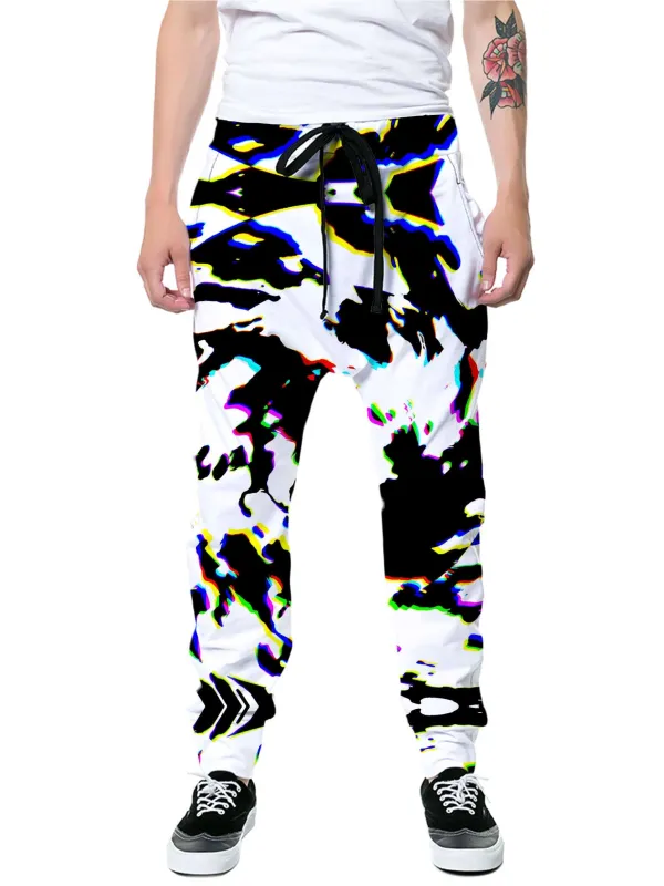 Cow Hide Print Rave Drip Joggers sold by iEDM