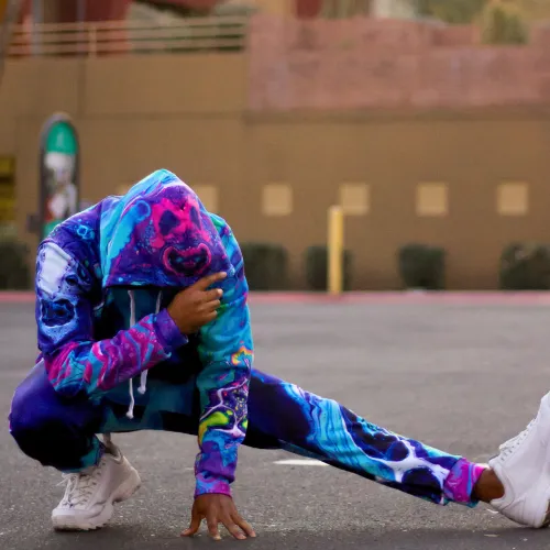 Aqua Daze Hoodie and Joggers Combo sold by iEDM product image thumbnail 2