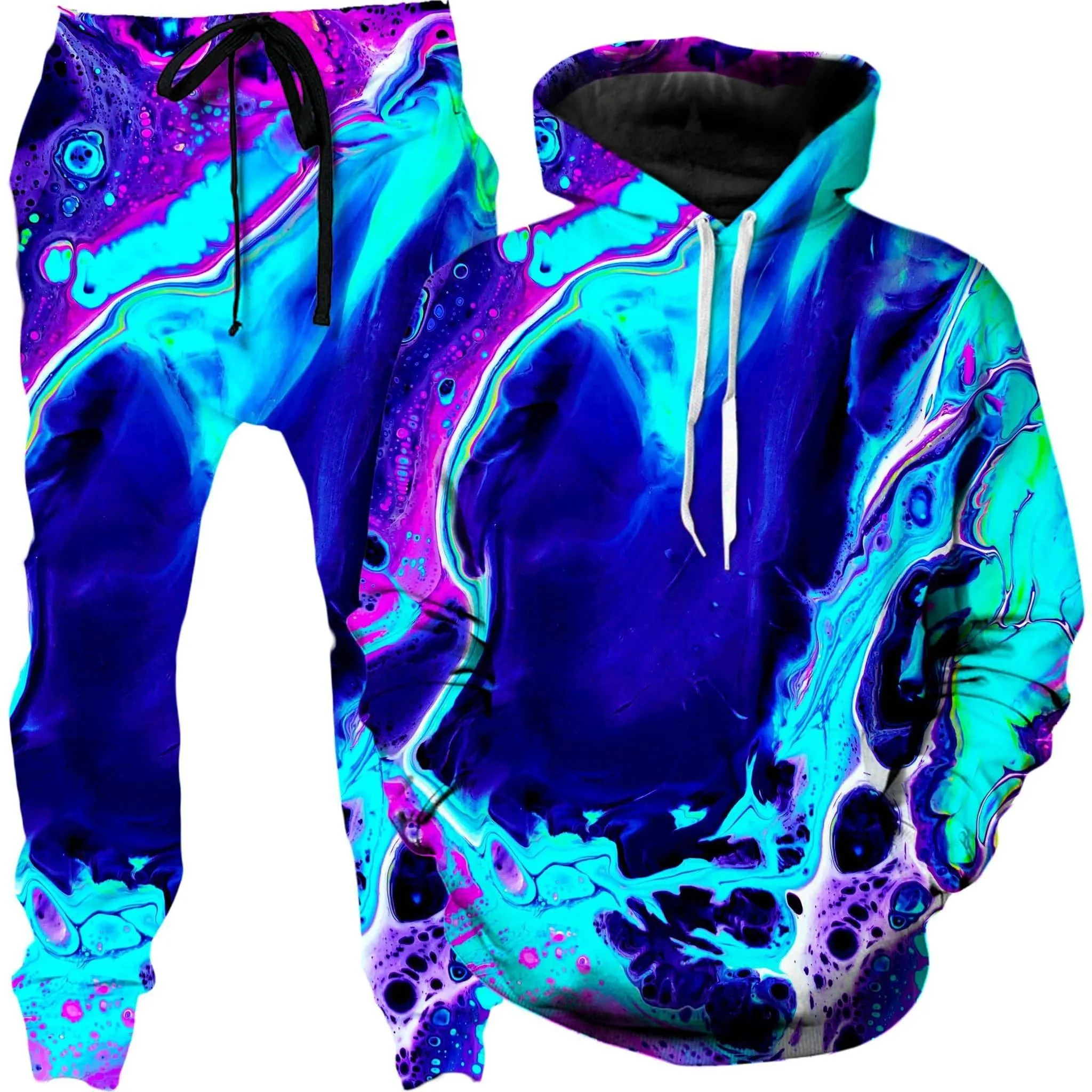 Aqua Daze Hoodie and Joggers Combo sold by iEDM