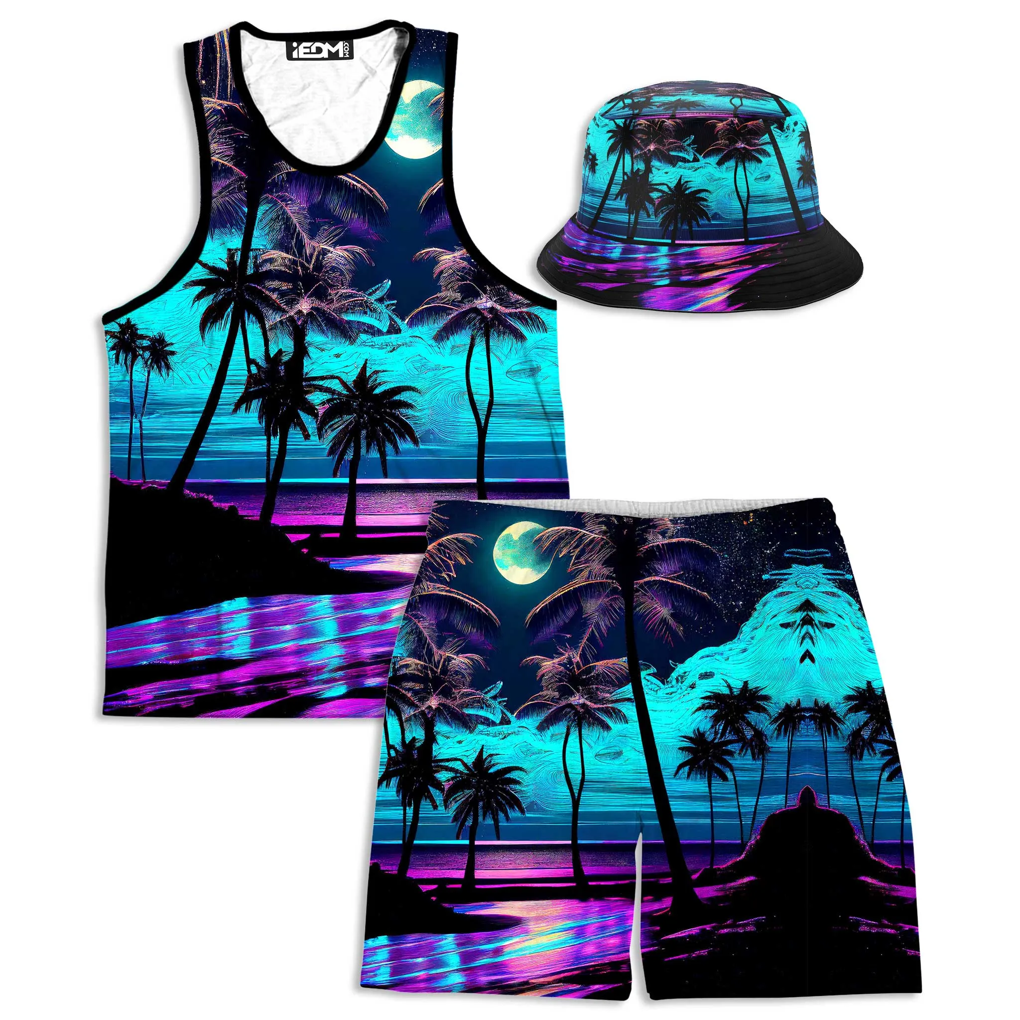 Spellbound Tank and Shorts with Bucket Hat Combo sold by iEDM