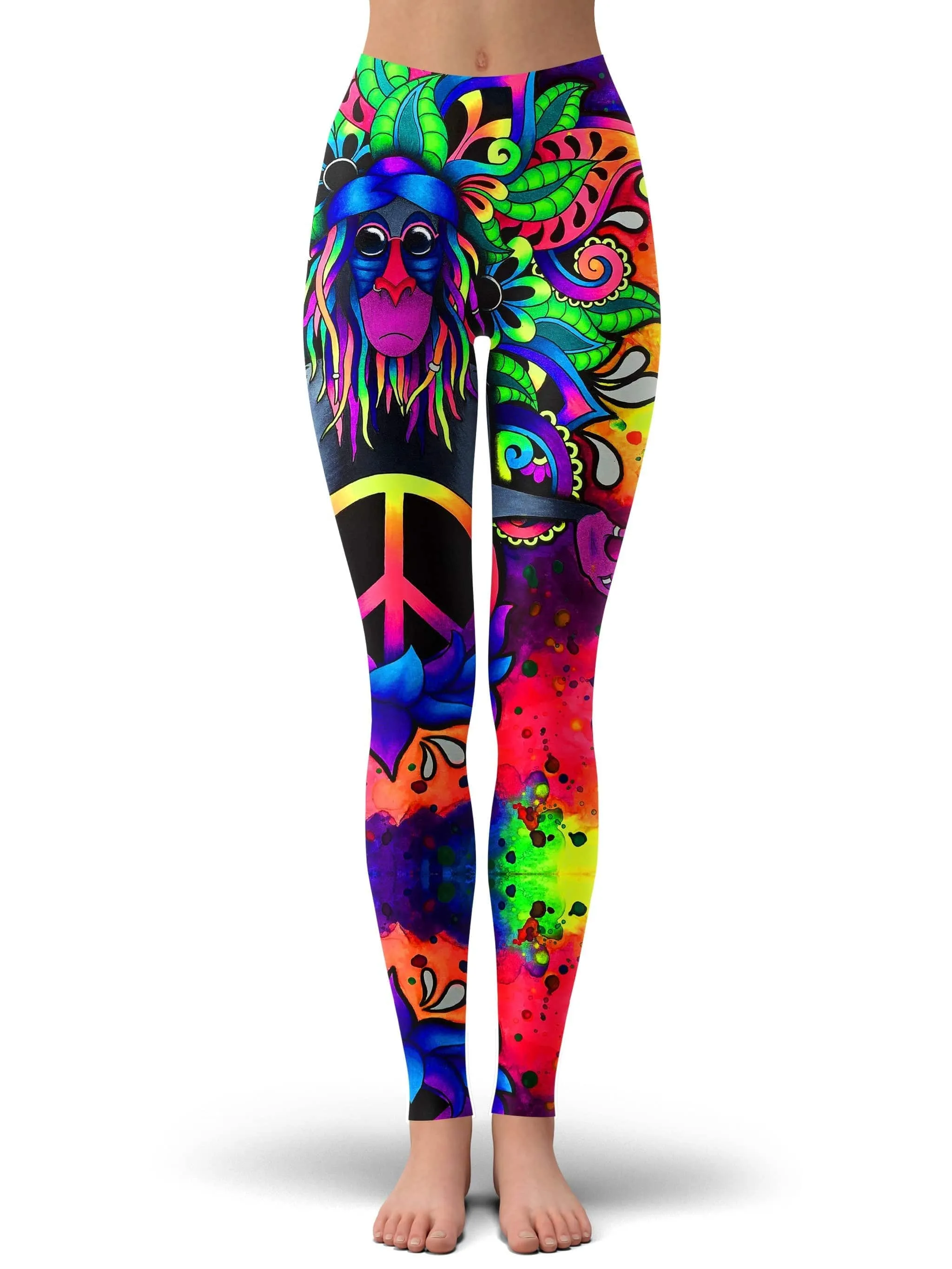 Peace Rafiki Leggings sold by iEDM