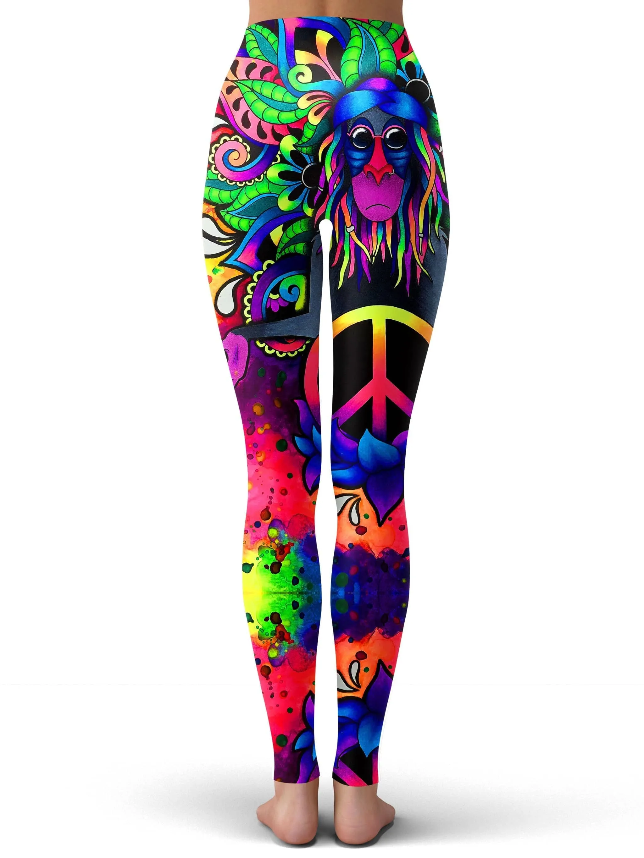 Peace Rafiki Leggings sold by iEDM product image thumbnail 3
