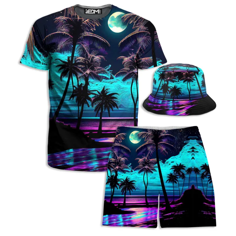 Spellbound T-Shirt and Shorts with Bucket Hat Combo sold by iEDM