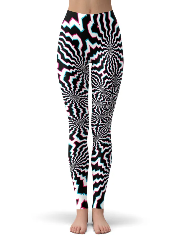 Fractal Ripples Leggings sold by iEDM