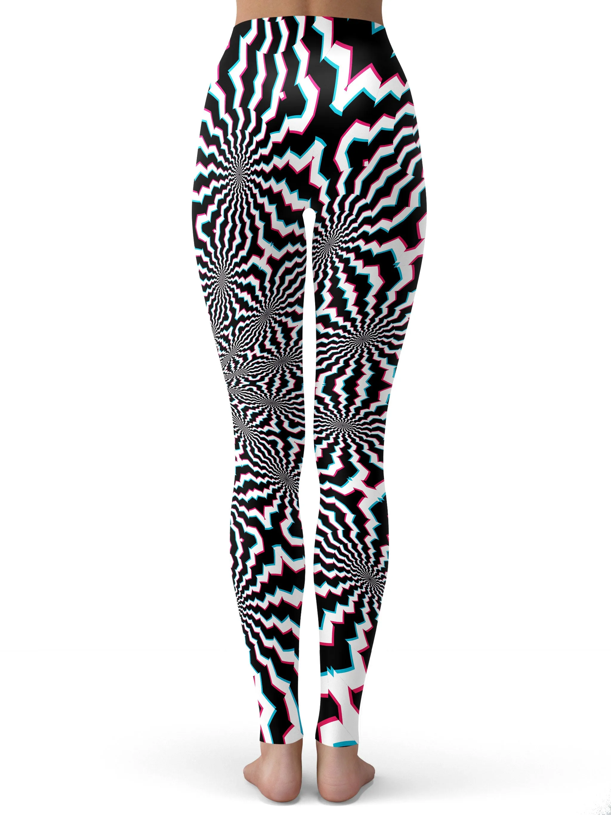 Fractal Ripples Leggings sold by iEDM product image thumbnail 3