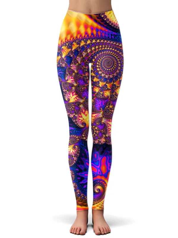 Fractal Forever Leggings sold by iEDM