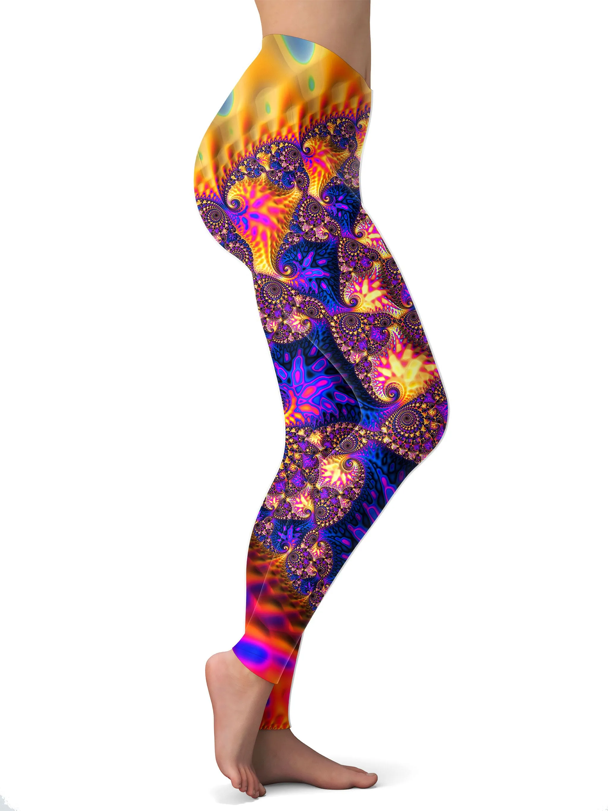 Fractal Forever Leggings sold by iEDM product image thumbnail 2