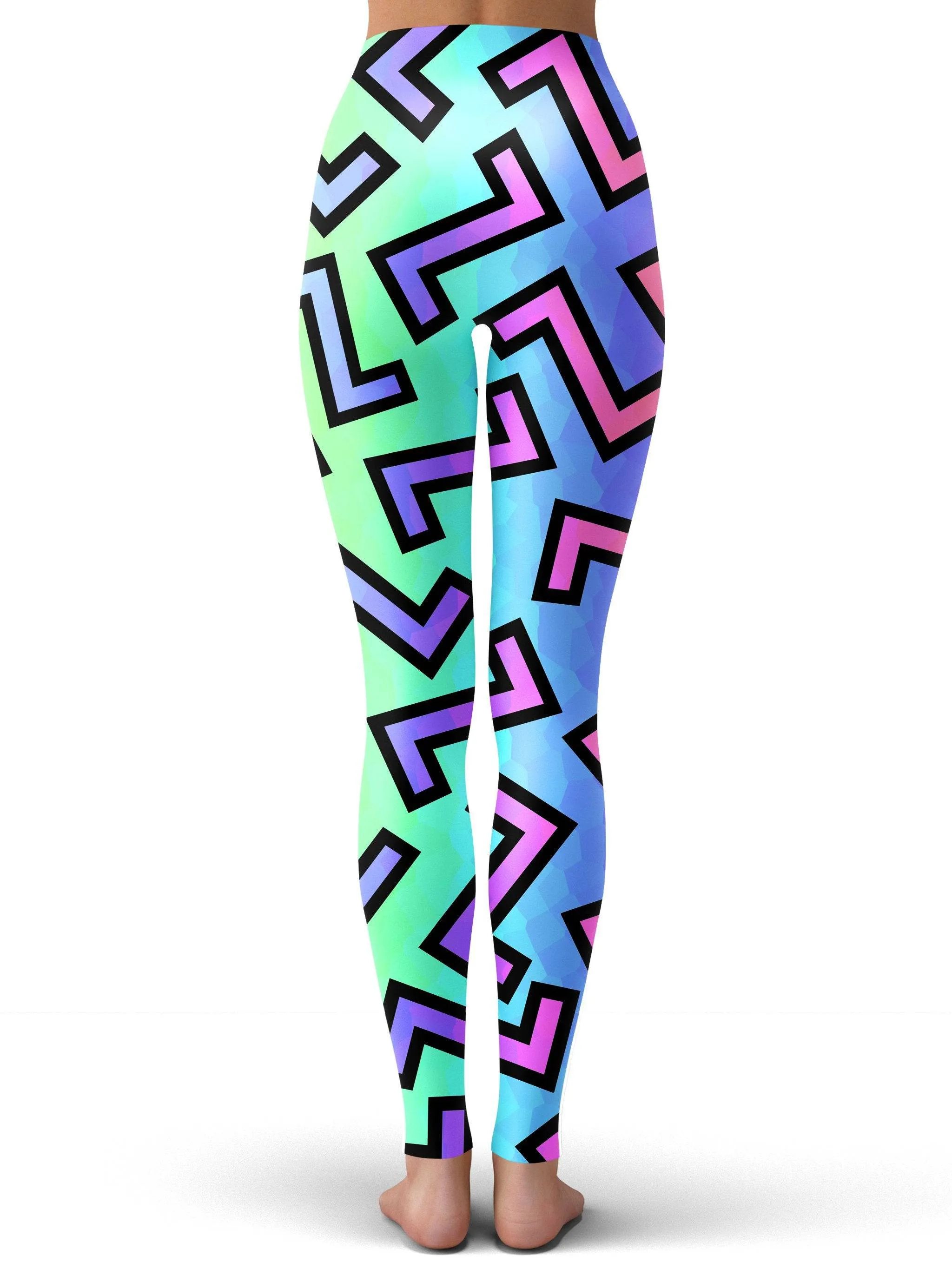 80s Rainbow Leggings sold by iEDM product image thumbnail 3