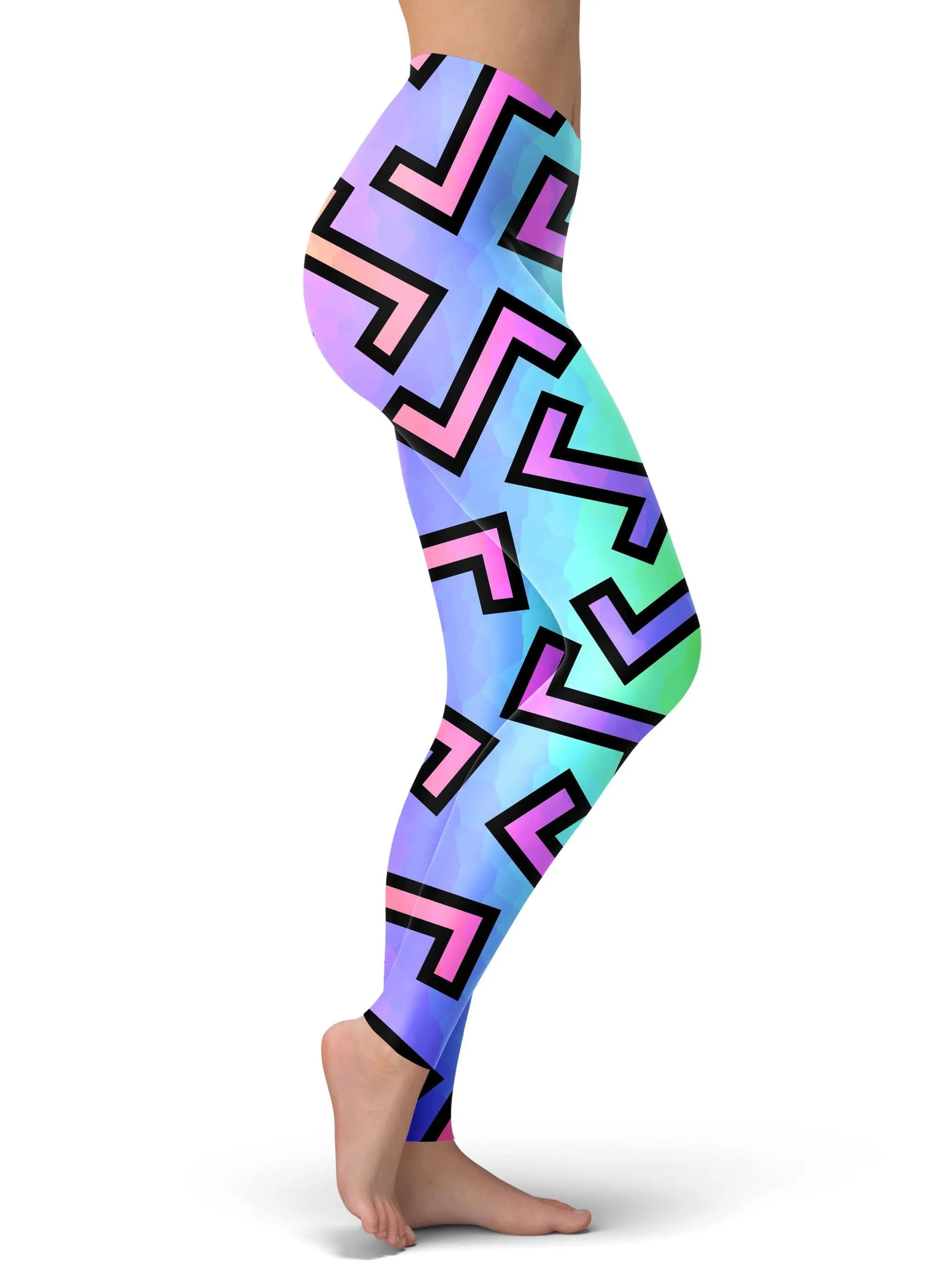 80s Rainbow Leggings sold by iEDM product image thumbnail 2