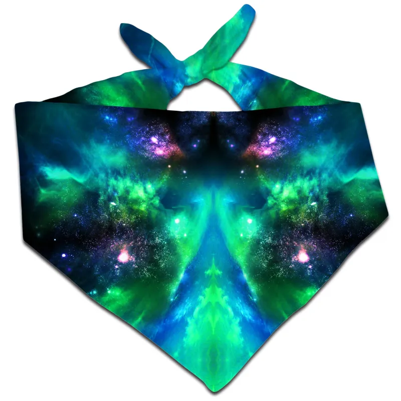 Green Galaxy Bandana sold by iEDM