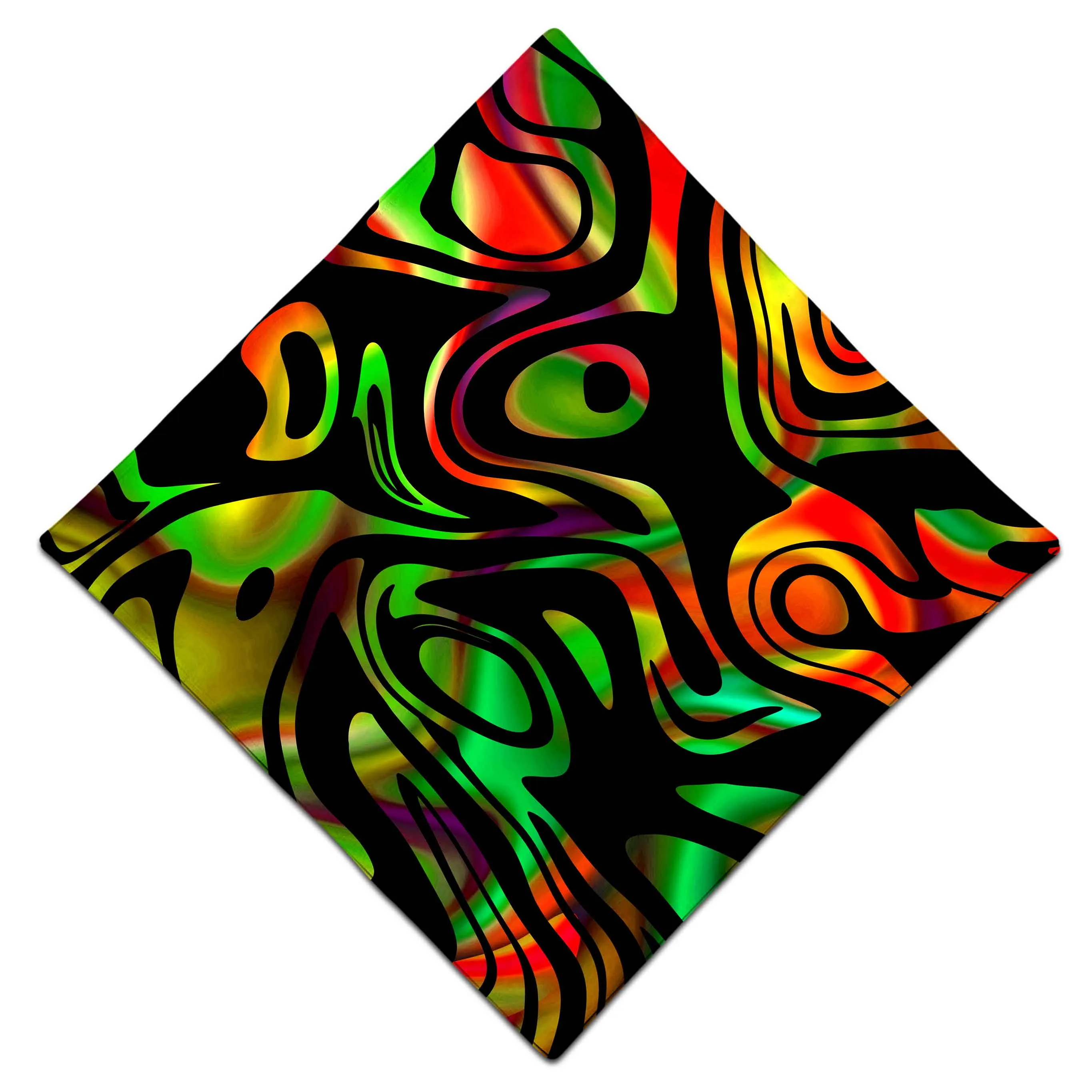Trippy Flow Bandana sold by iEDM product image thumbnail 3