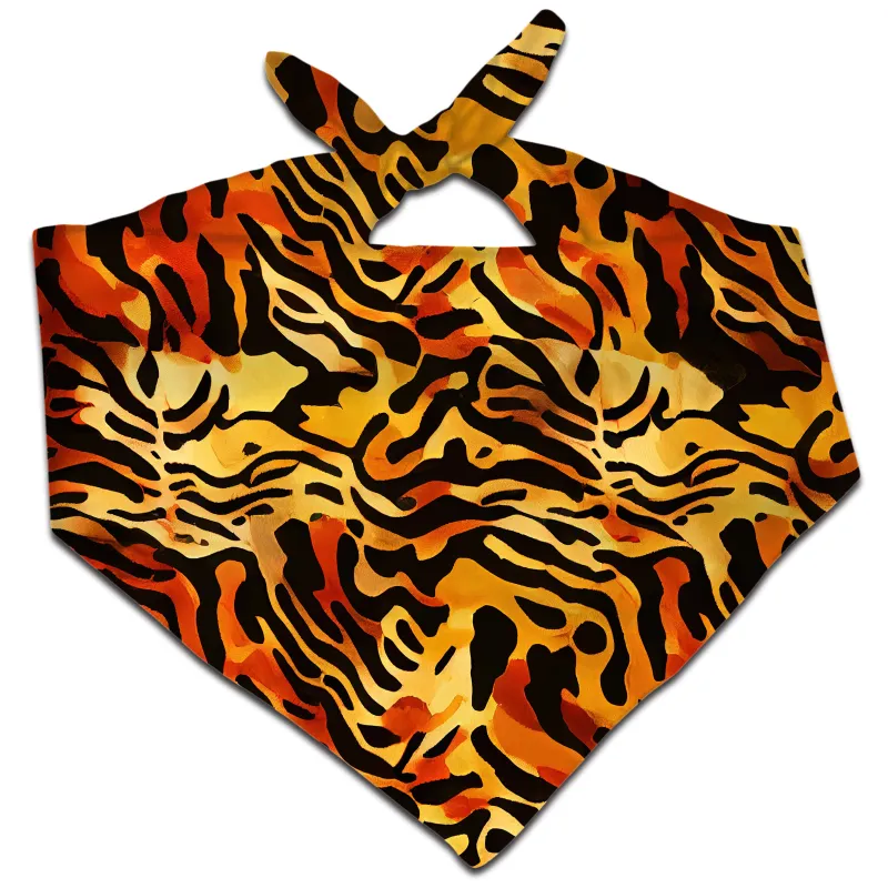 Tiger Camouflage Bandana sold by iEDM