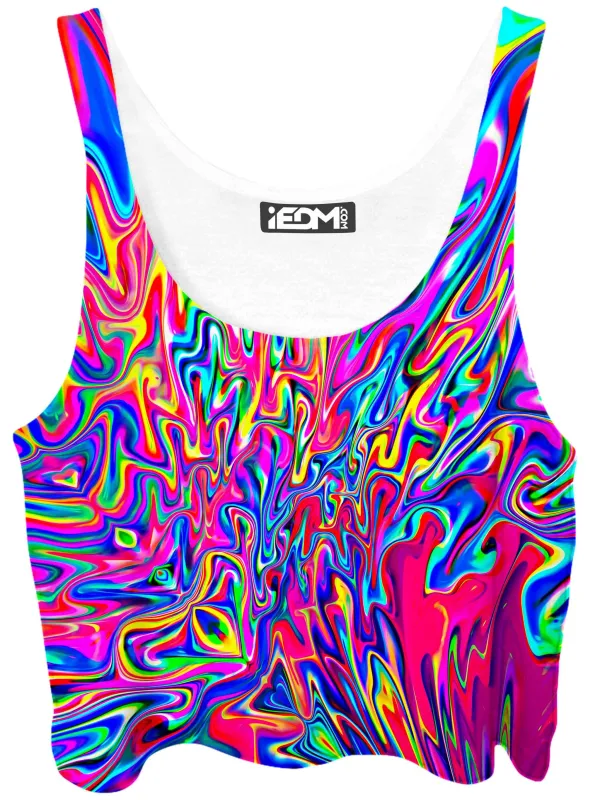 Sonic Blooming Crop Top sold by iEDM