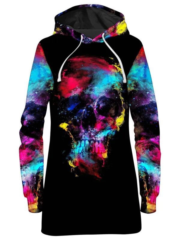 Skull 49 Hoodie Dress sold by iEDM