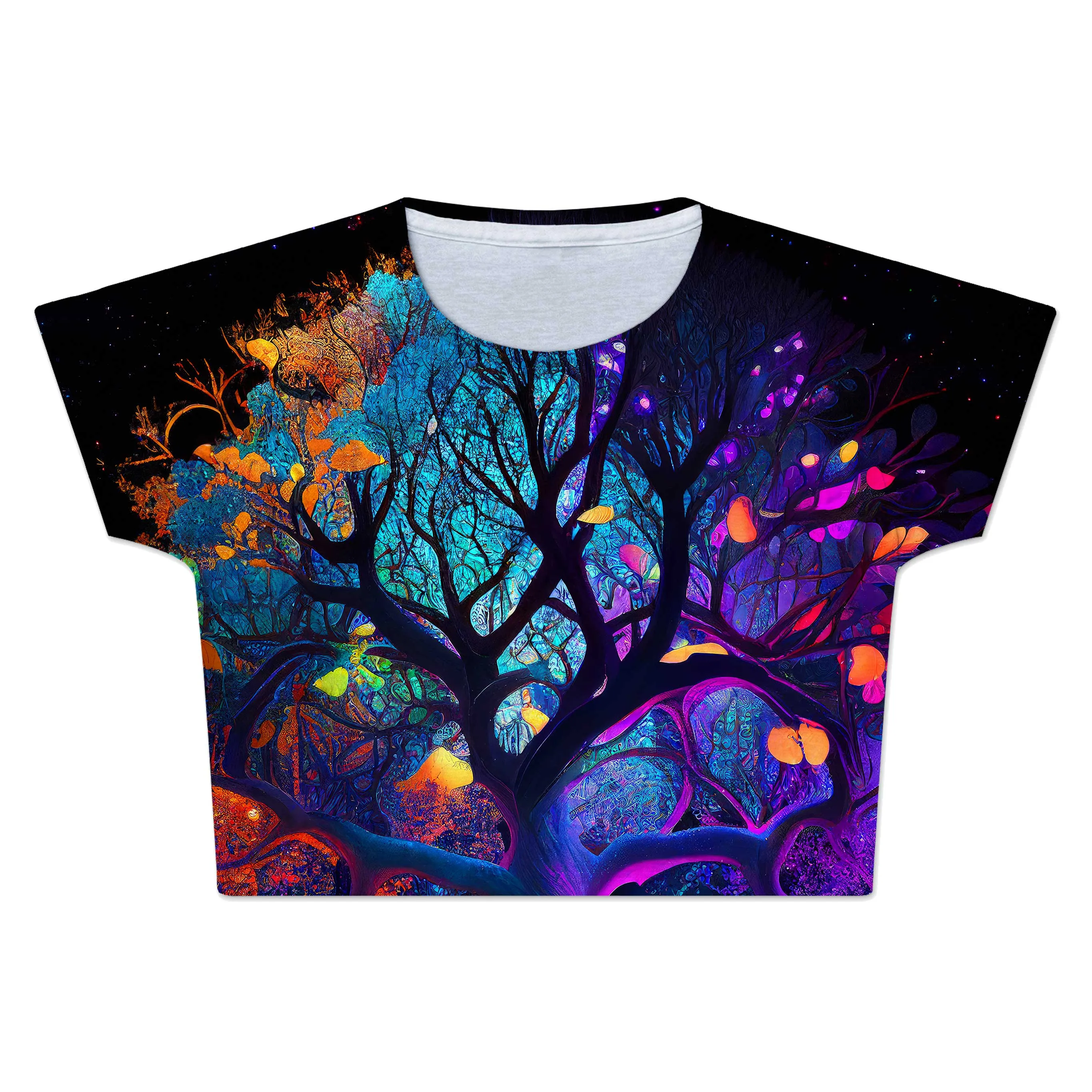 Sacred Grounds Crop Tee sold by iEDM