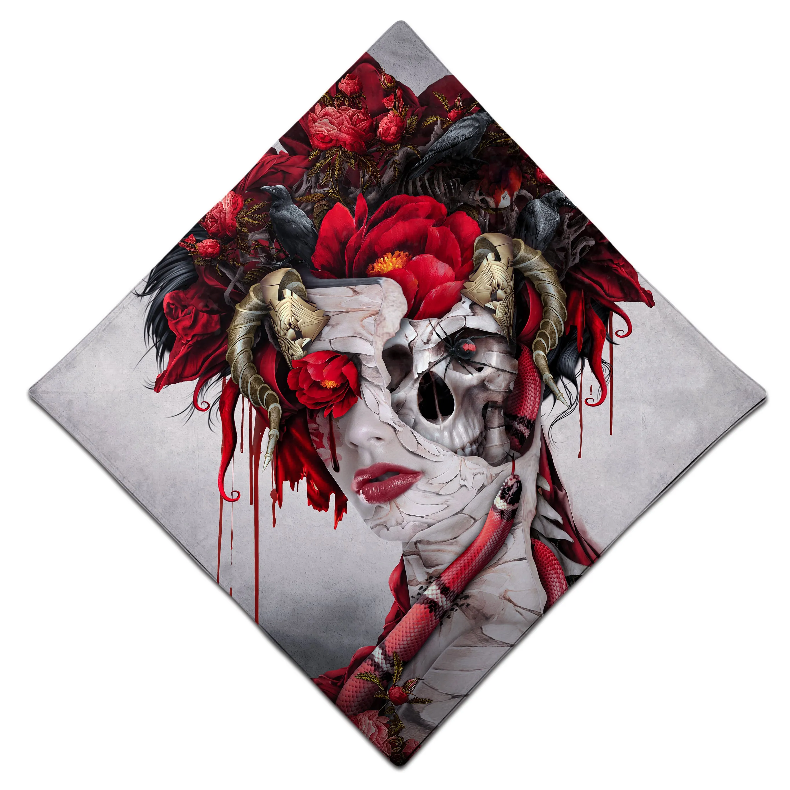 Red Queen Bandana sold by iEDM product image thumbnail 3