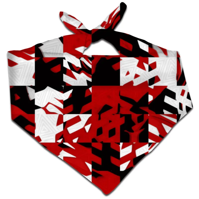 Red Digital Bandana sold by iEDM