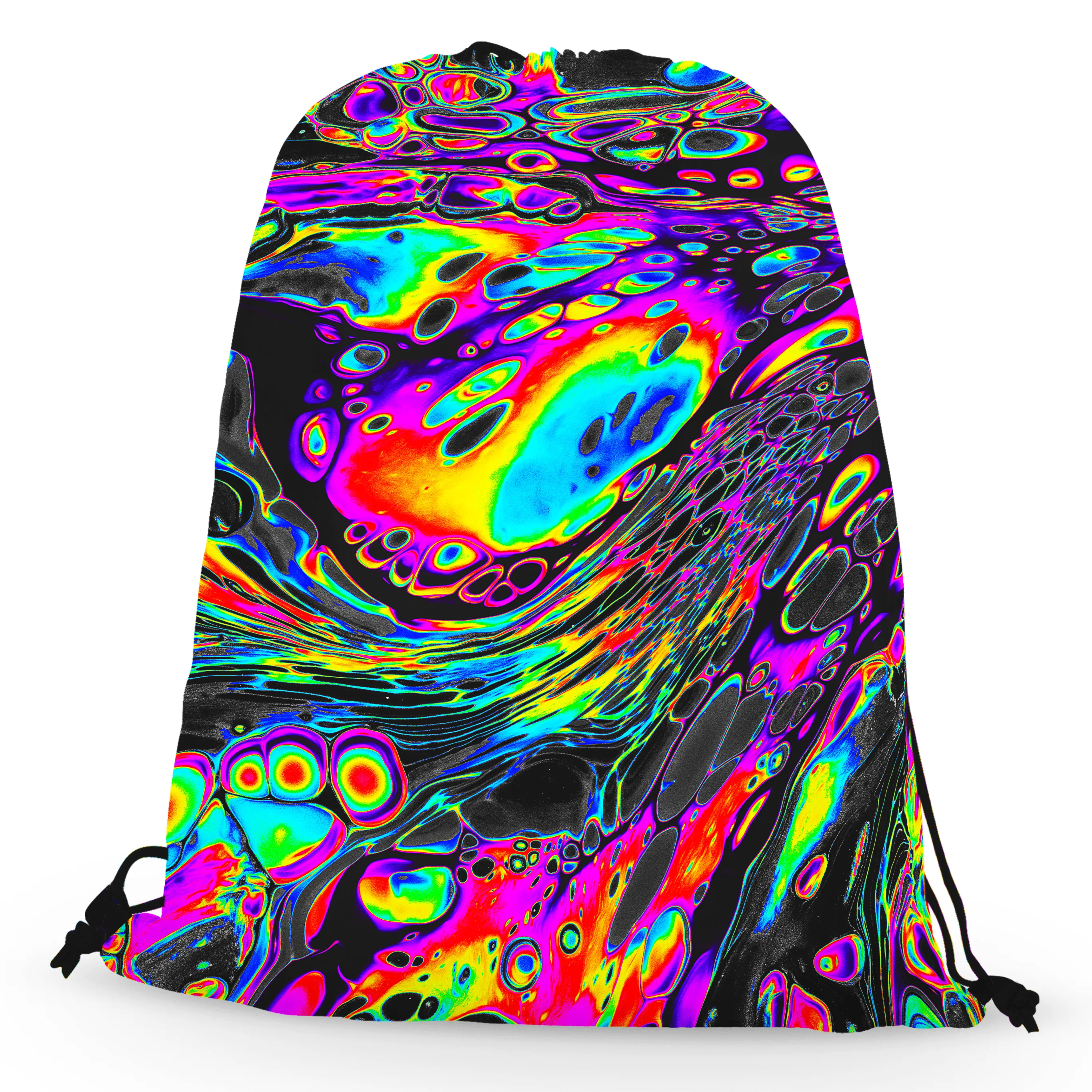 Rainbow Magma Drawstring Bag sold by iEDM product image thumbnail 2