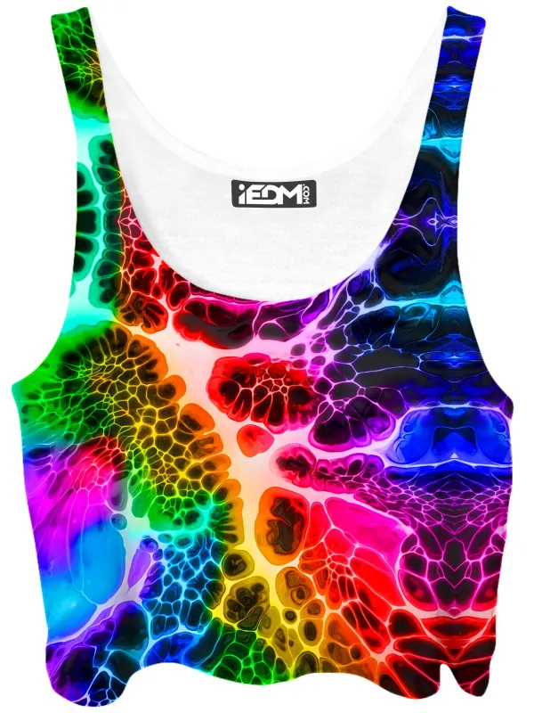 Rainbow Reef Crop Top sold by iEDM