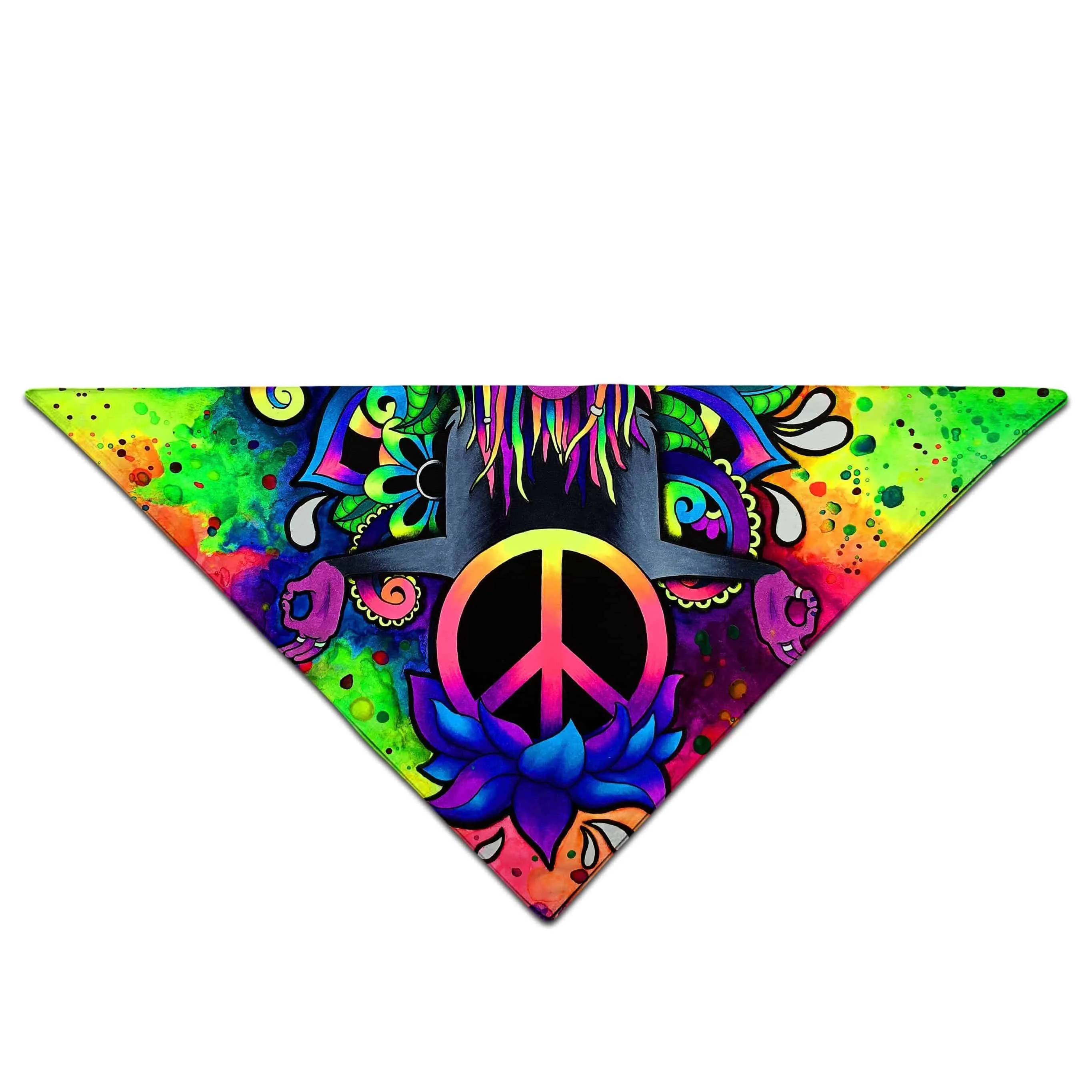 Peace Rafiki Bandana sold by iEDM product image thumbnail 2