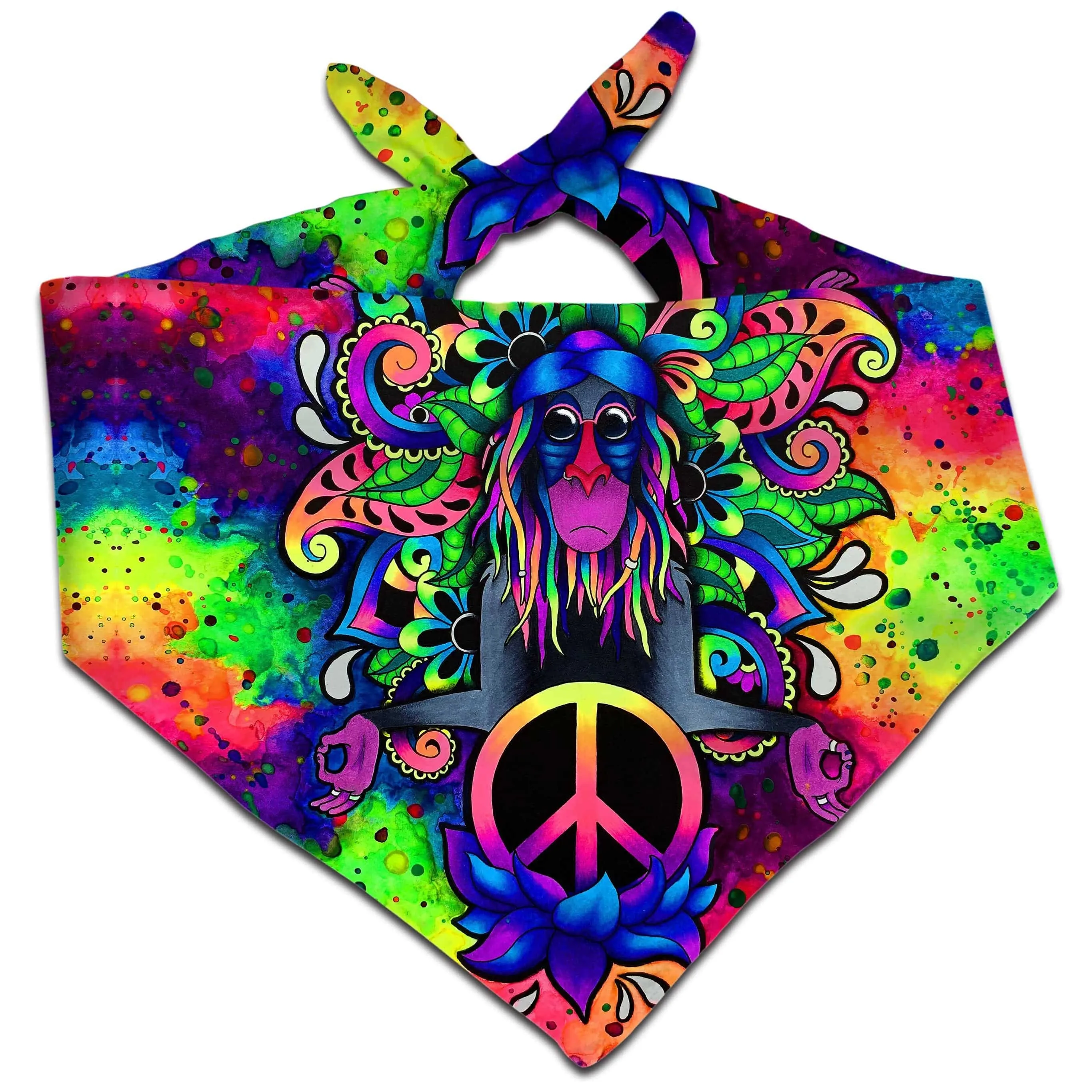 Peace Rafiki Bandana sold by iEDM