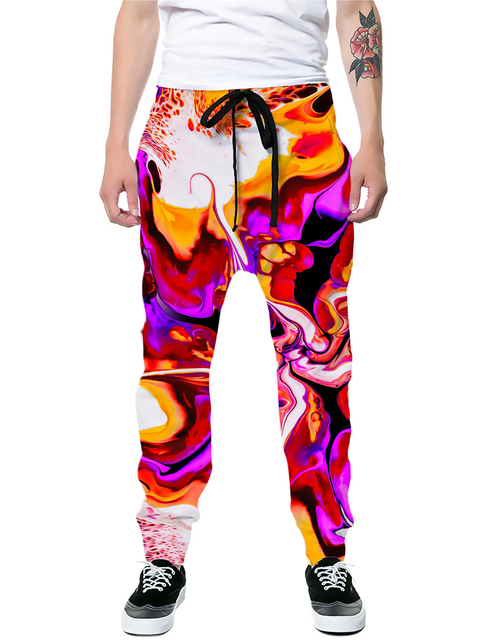 Melting Hibiscus Joggers sold by iEDM