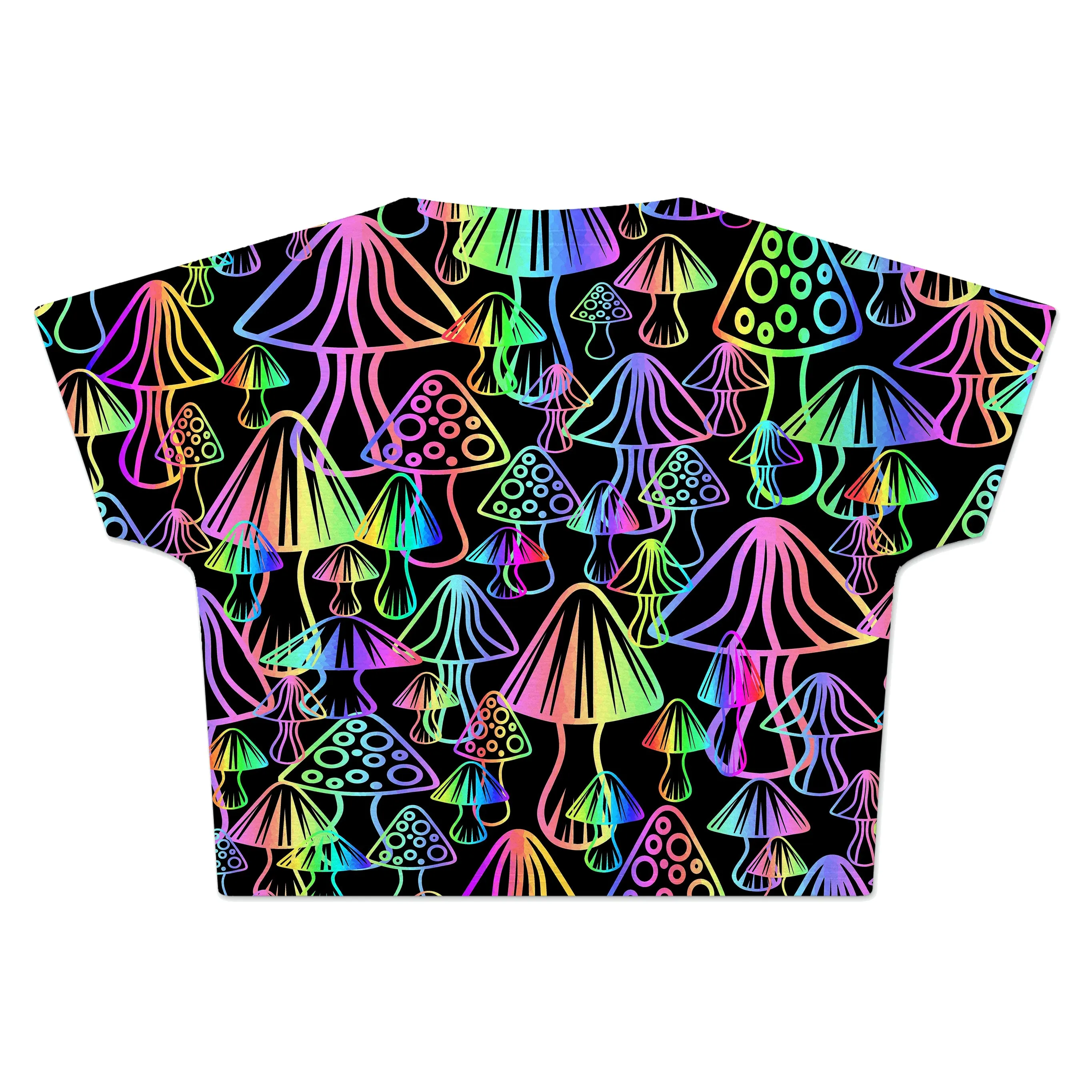 Magic Mushrooms Crop Tee sold by iEDM product image thumbnail 2