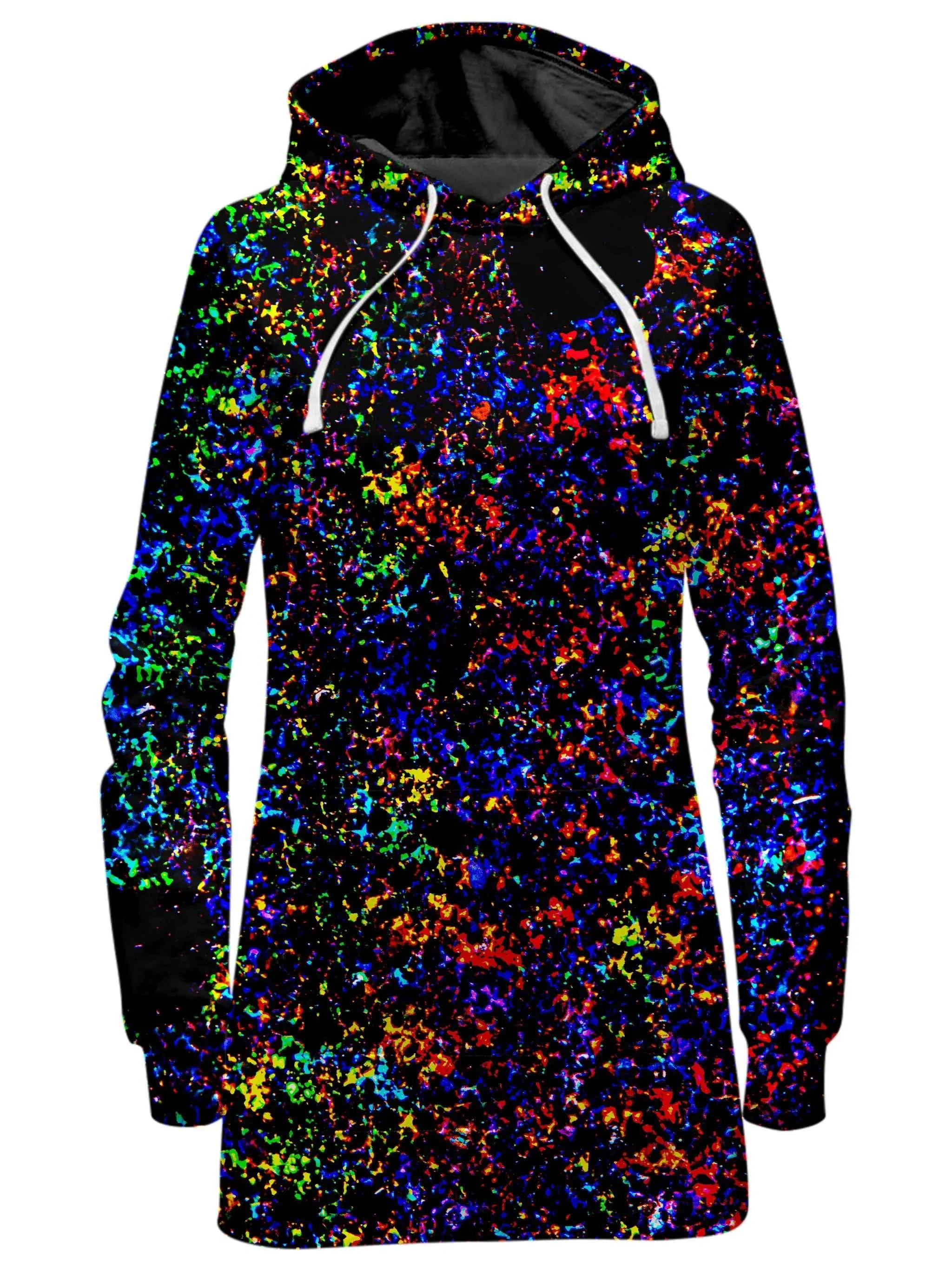 Lightning Rainbow Hoodie Dress sold by iEDM