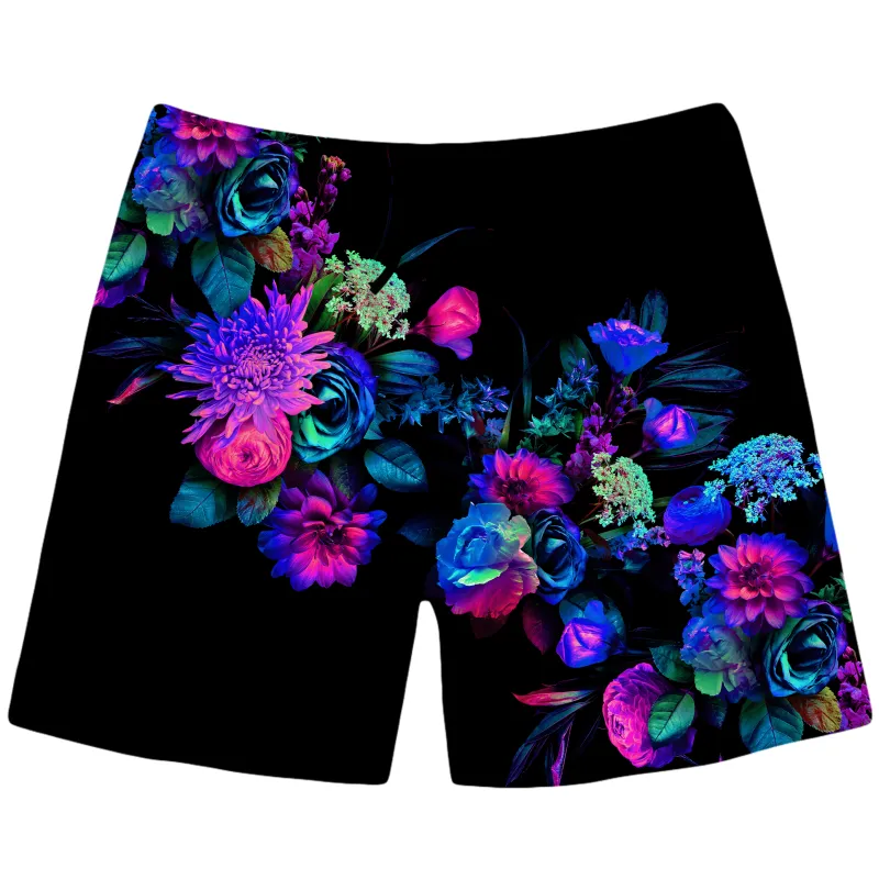 Darkest Bloom Swim Trunks sold by iEDM