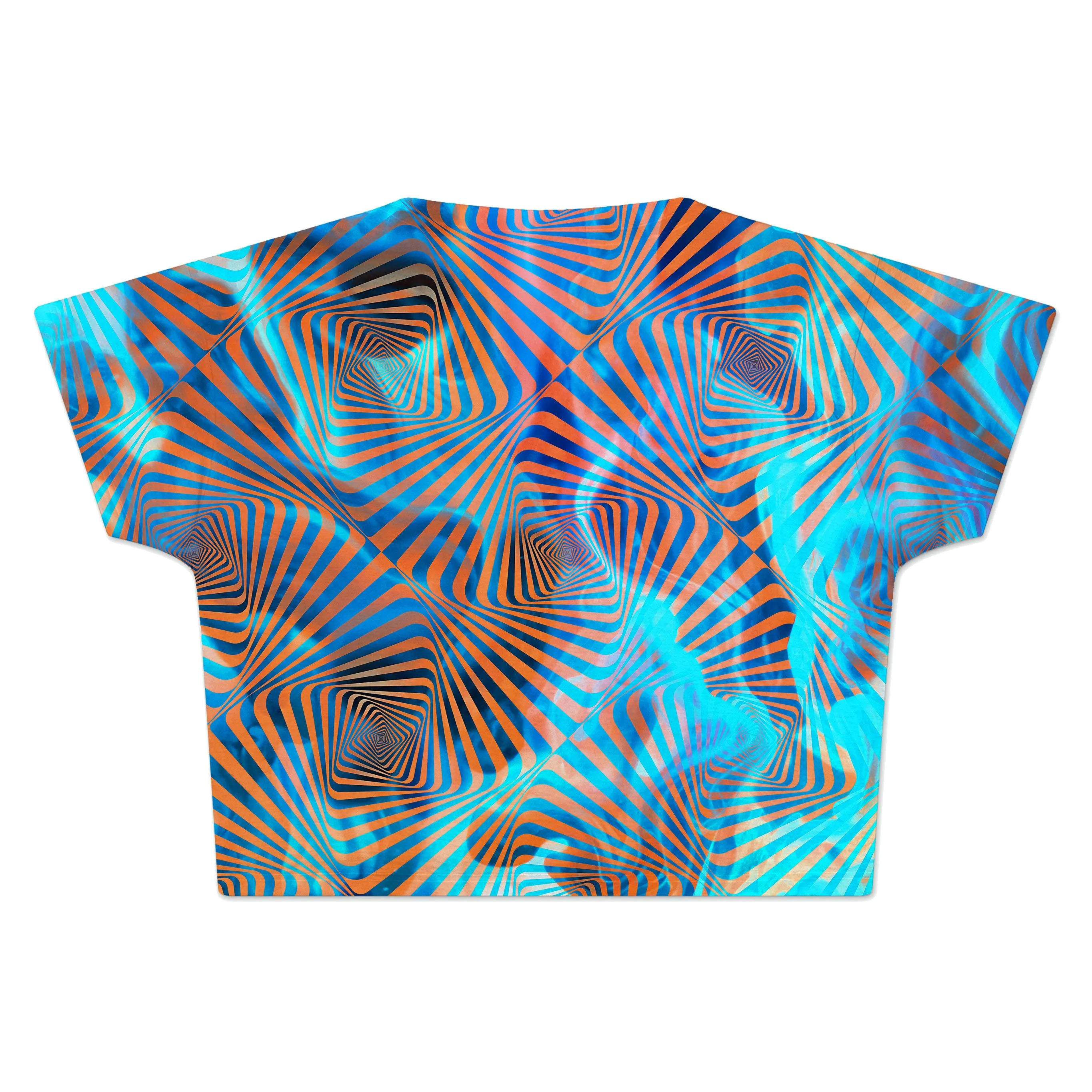 Aqua Plasma Crop Tee sold by iEDM product image thumbnail 2