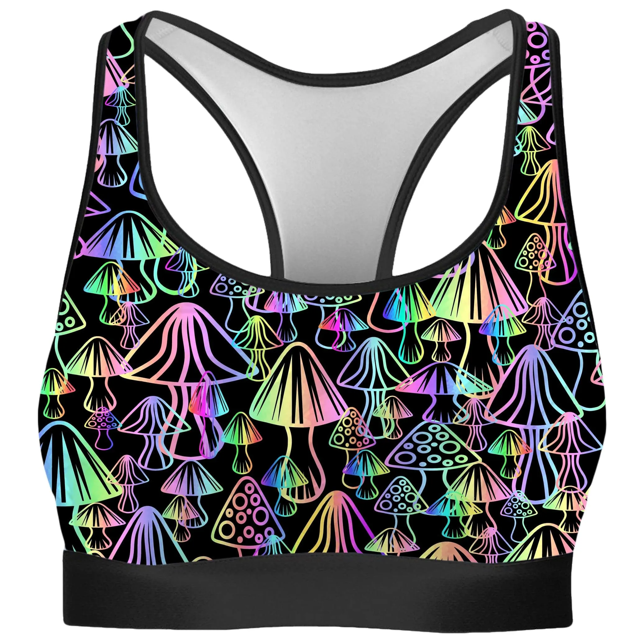 Magic Mushrooms Rave Bra sold by iEDM