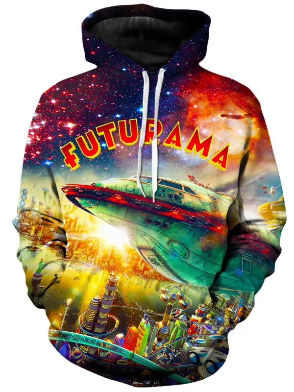 Futurama City Unisex Hoodie sold by iEDM